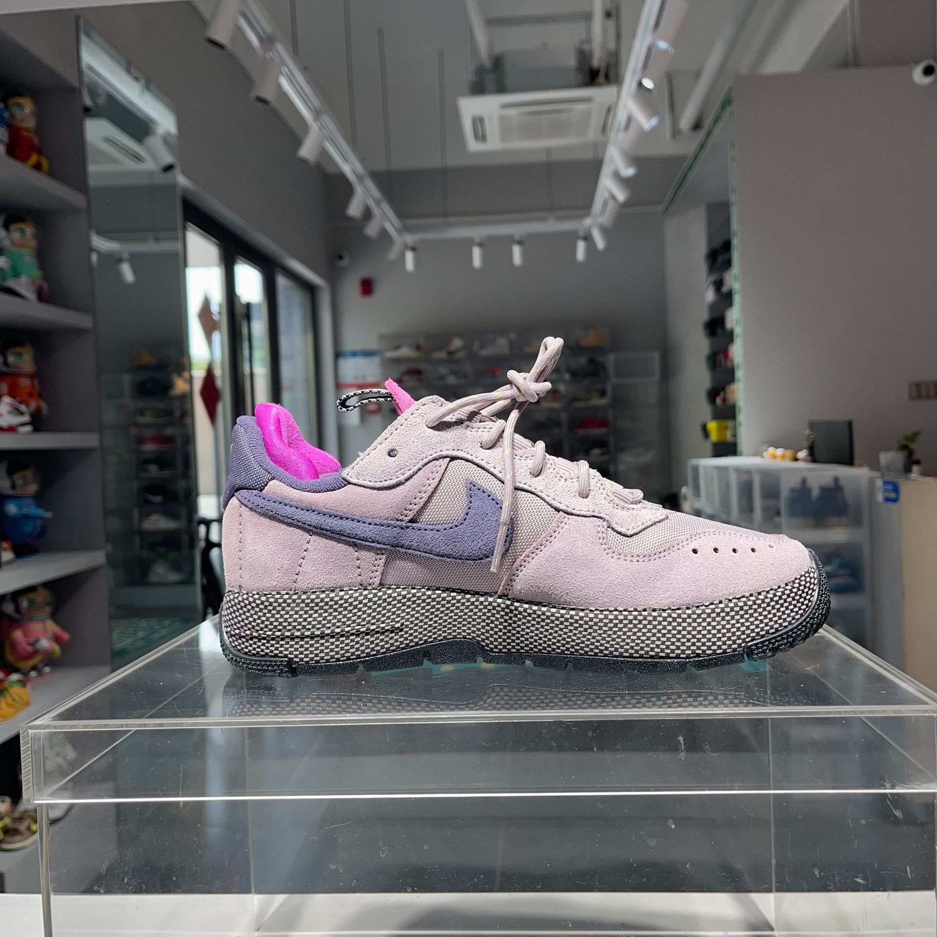 Fear of God Fear of God AIR FORCE 1 Purple Lowtop Sneakers 7 Men Size US 7 / EU 40 - 4 Thumbnail