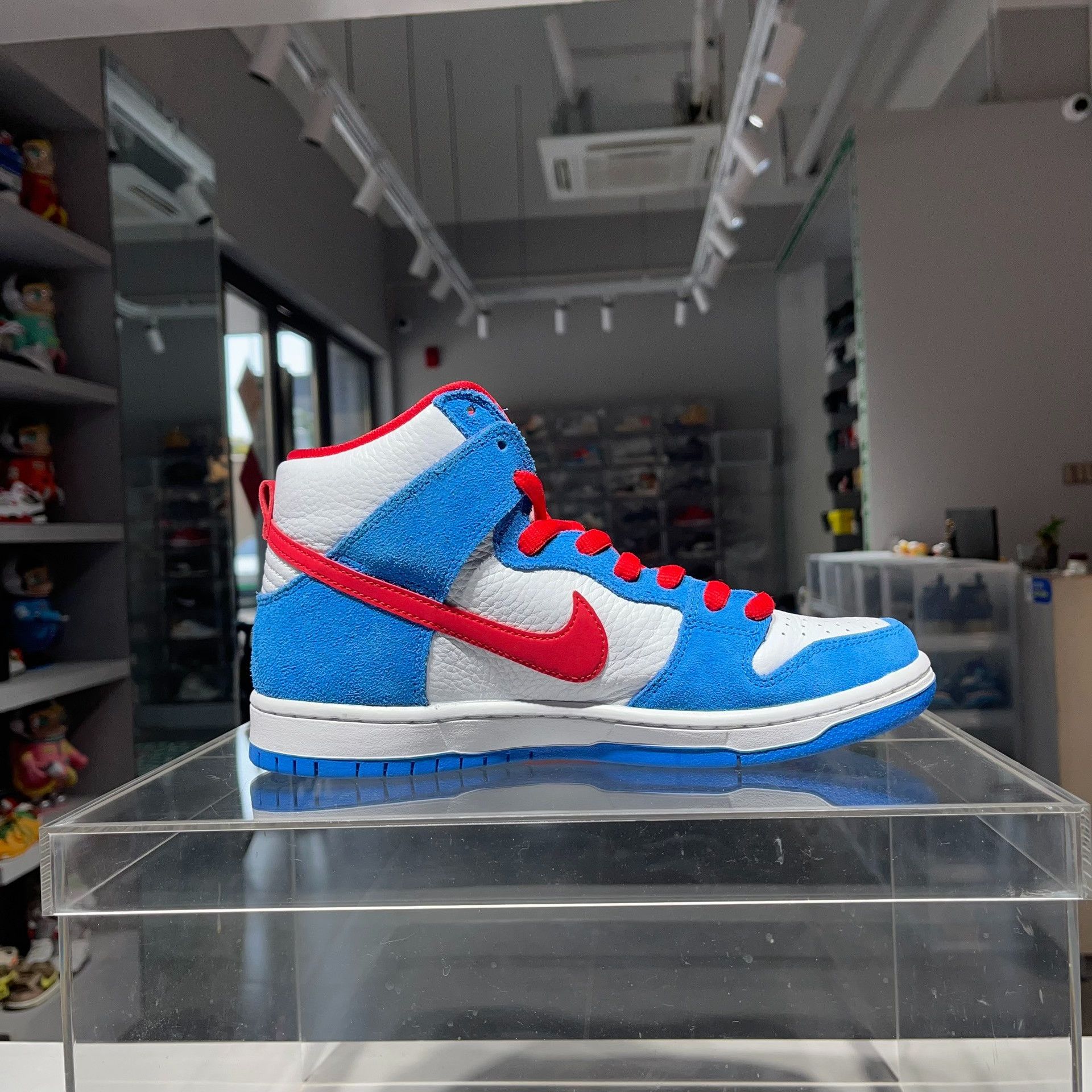 Nike Nike DUNK Blue Lowtop Sneakers 8 Men Size US 8 / EU 41 - 4 Thumbnail