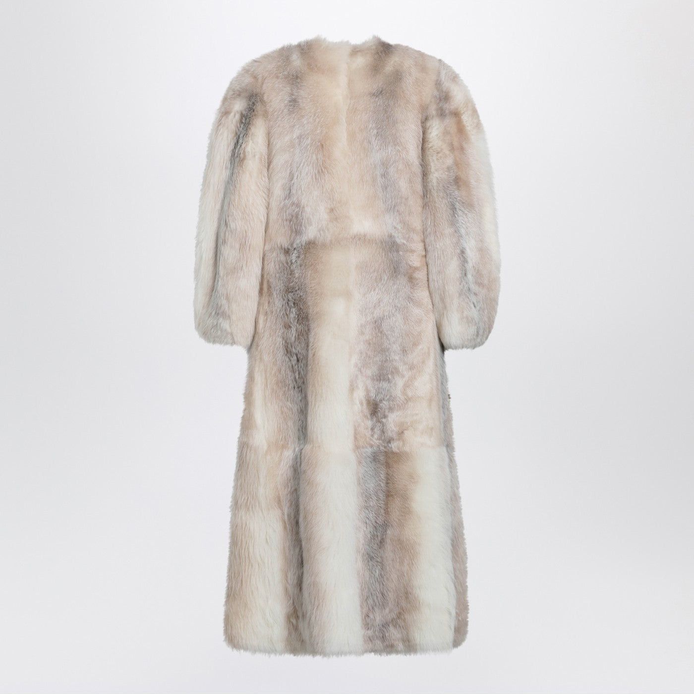 Fendi Fendi White Dorsato Shearling Coat Size M / US 6-8 / IT 42-44 - 2 Thumbnail