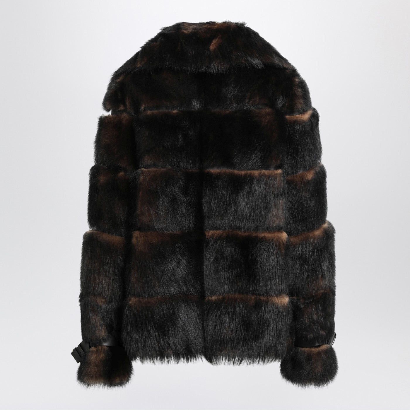 Fendi Fendi Brown Sheepskin Jacket With Nappa Leather Trim Size M / US 6-8 / IT 42-44 - 2 Thumbnail