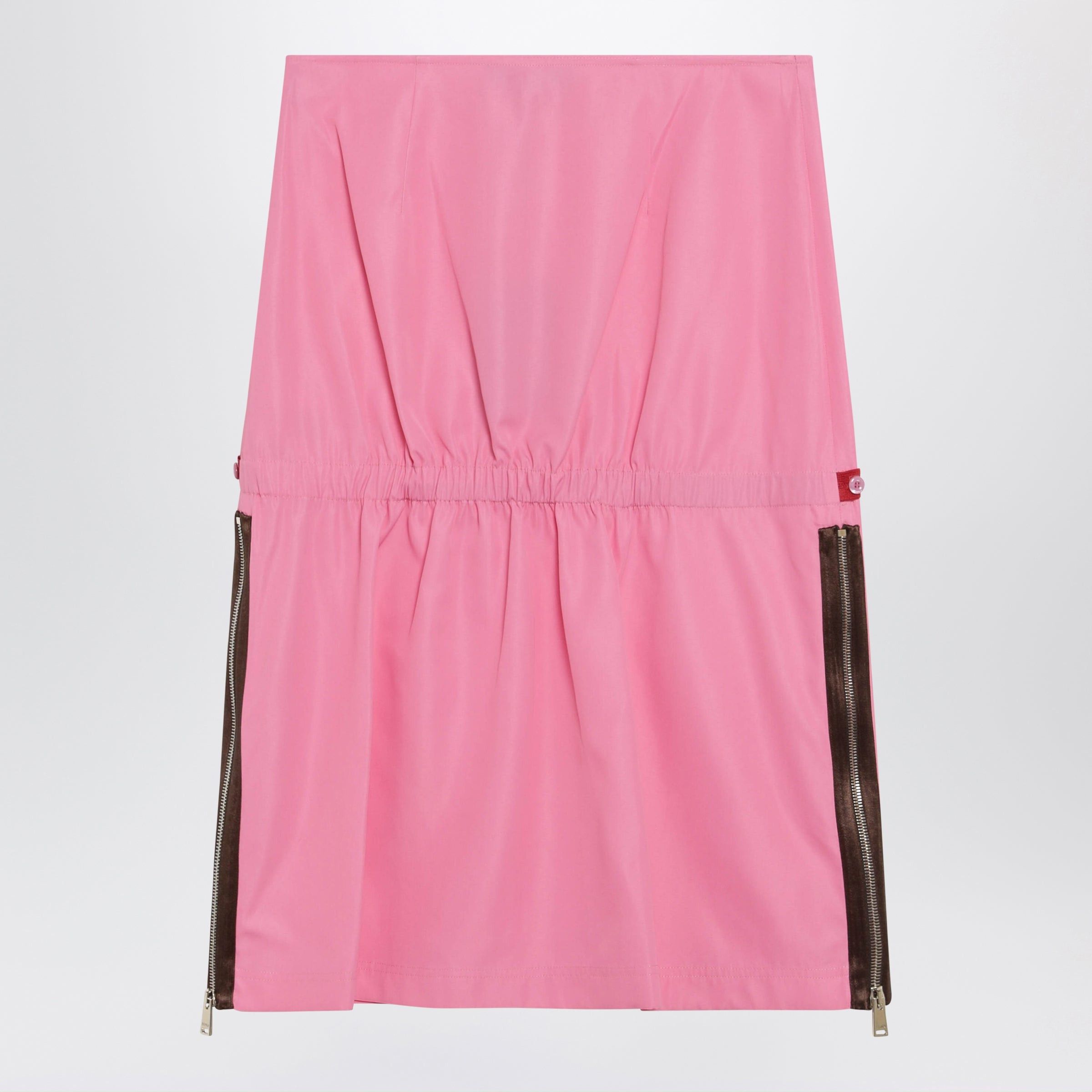 Fendi Fendi Pink Technical Viscose Skirt Size 27" / US 4 / IT 40 - 2 Thumbnail