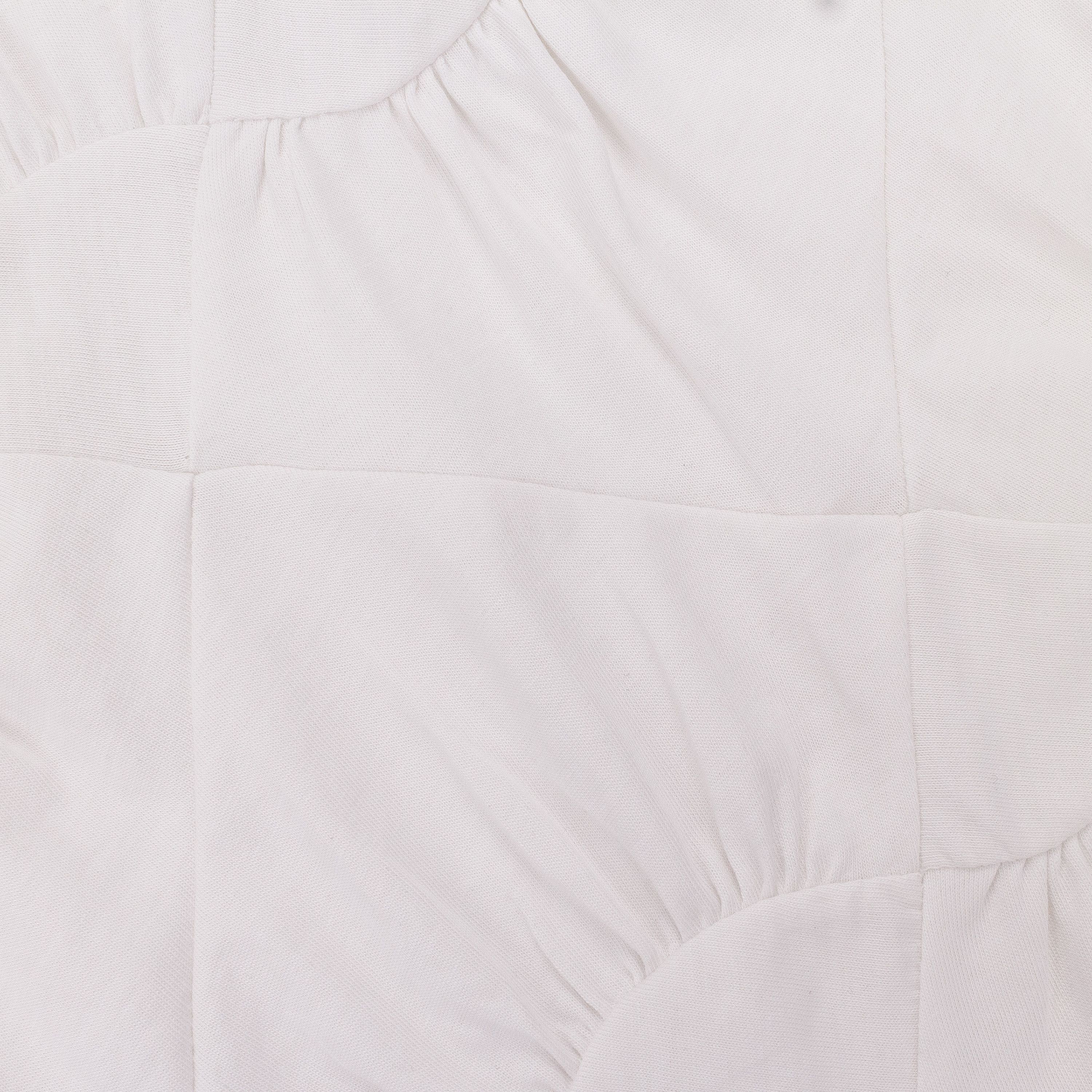 Coperni WHITE BLANC OPTIQUE PATCHWORK EMBROIDERED JERSEY SIZE 38 Size XS / US 0-2 / IT 36-38 - 4 Thumbnail