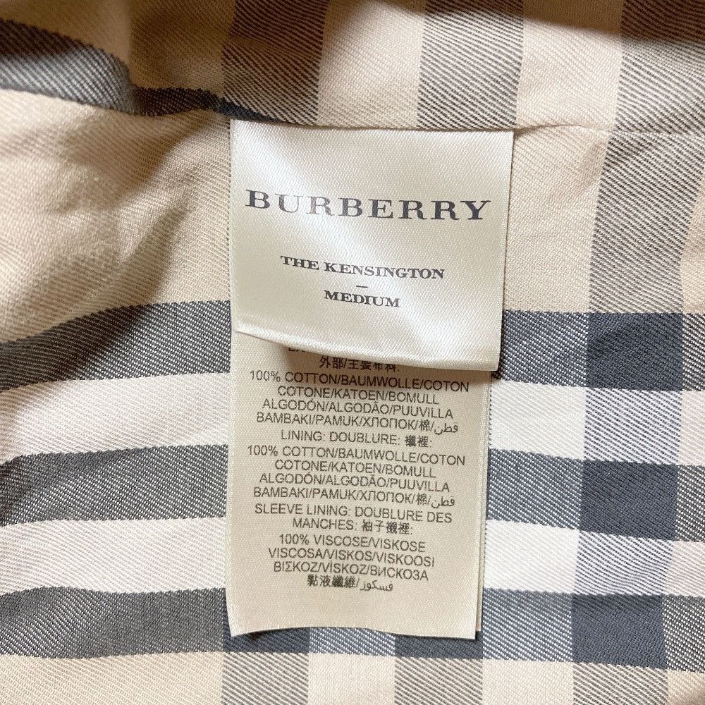 Burberry Burberry Burberry Kensington Cotton Trench Coat Others Outerwear DUTY FREE for USA Size ONE SIZE - 9 Thumbnail