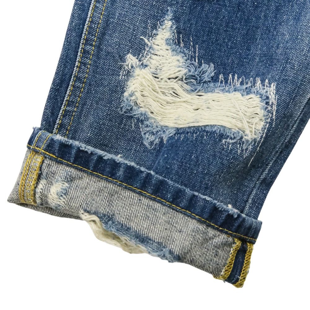 Dolce & Gabbana Dolce & Gabbana Dolce&Gabbana Distressed Denim Pants Textile Jeans DUTY FREE for USA Size ONE SIZE - 6 Thumbnail