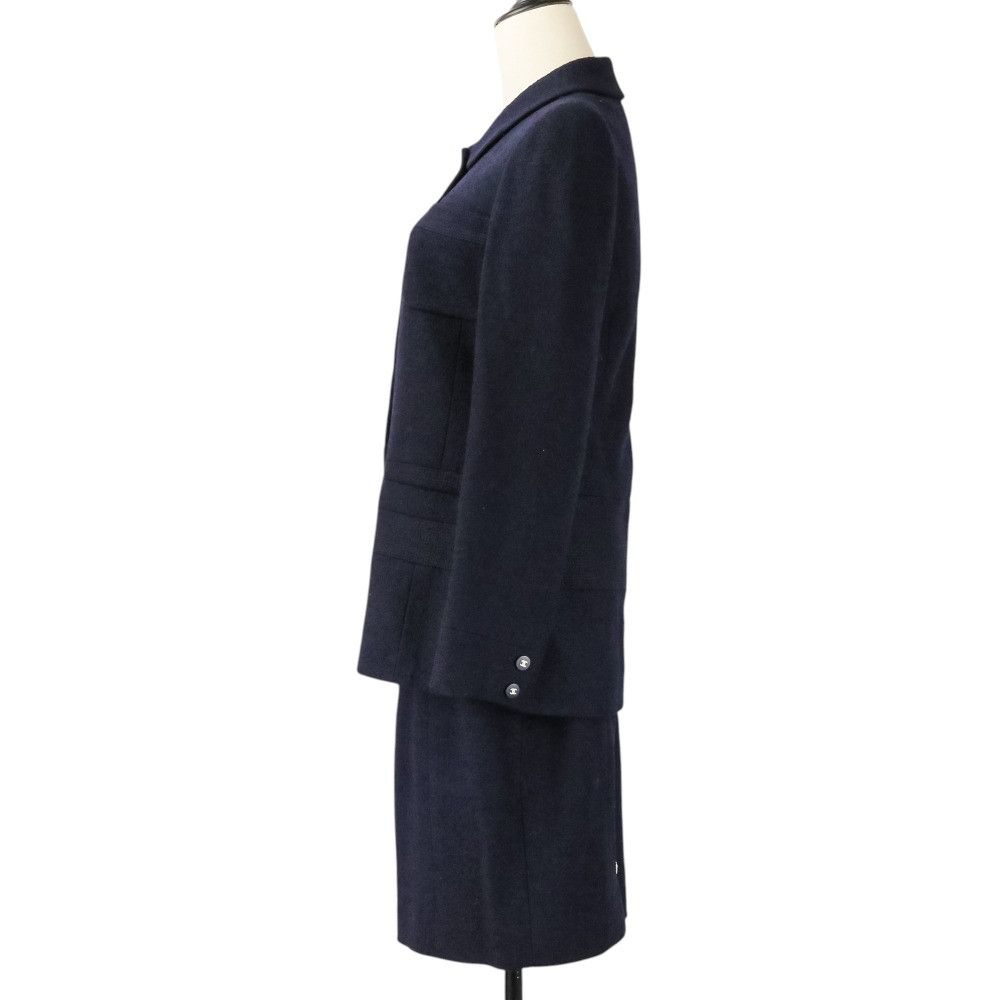 Chanel Chanel Chanel Wool Blend Tweed Set Textile Suits P06413 DUTY FREE for USA Size ONE SIZE - 2 Thumbnail