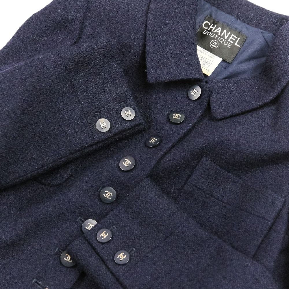 Chanel Chanel Chanel Wool Blend Tweed Set Textile Suits P06413 DUTY FREE for USA Size ONE SIZE - 5 Thumbnail