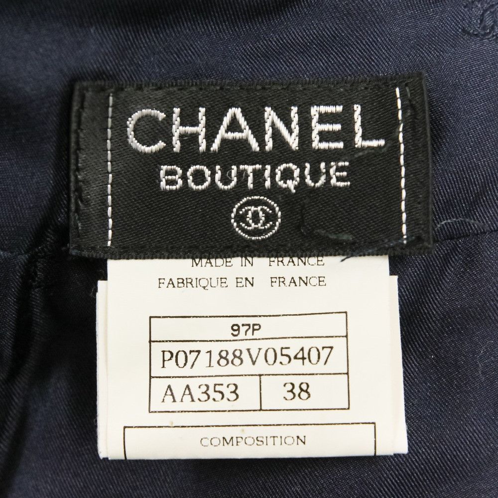 Chanel Chanel Chanel Tweed Setup Textile Suits P07188 DUTY FREE for USA Size ONE SIZE - 15 Thumbnail