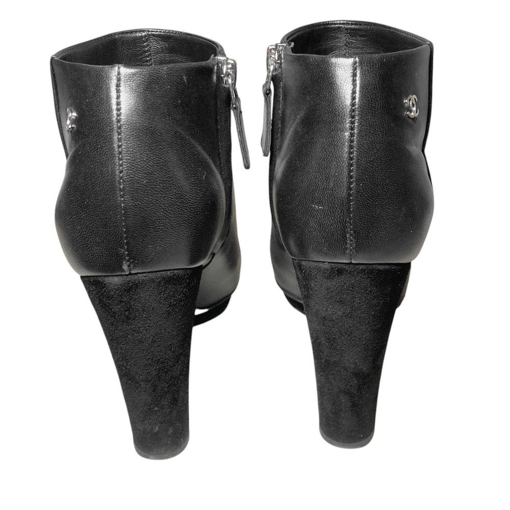 Chanel Chanel Chanel Leather Short Boots Leather Shoes G30318 DUTY FREE for USA Size ONE SIZE - 5 Thumbnail