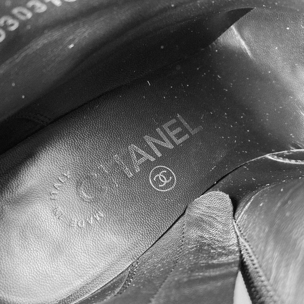 Chanel Chanel Chanel Leather Short Boots Leather Shoes G30318 DUTY FREE for USA Size ONE SIZE - 10 Thumbnail