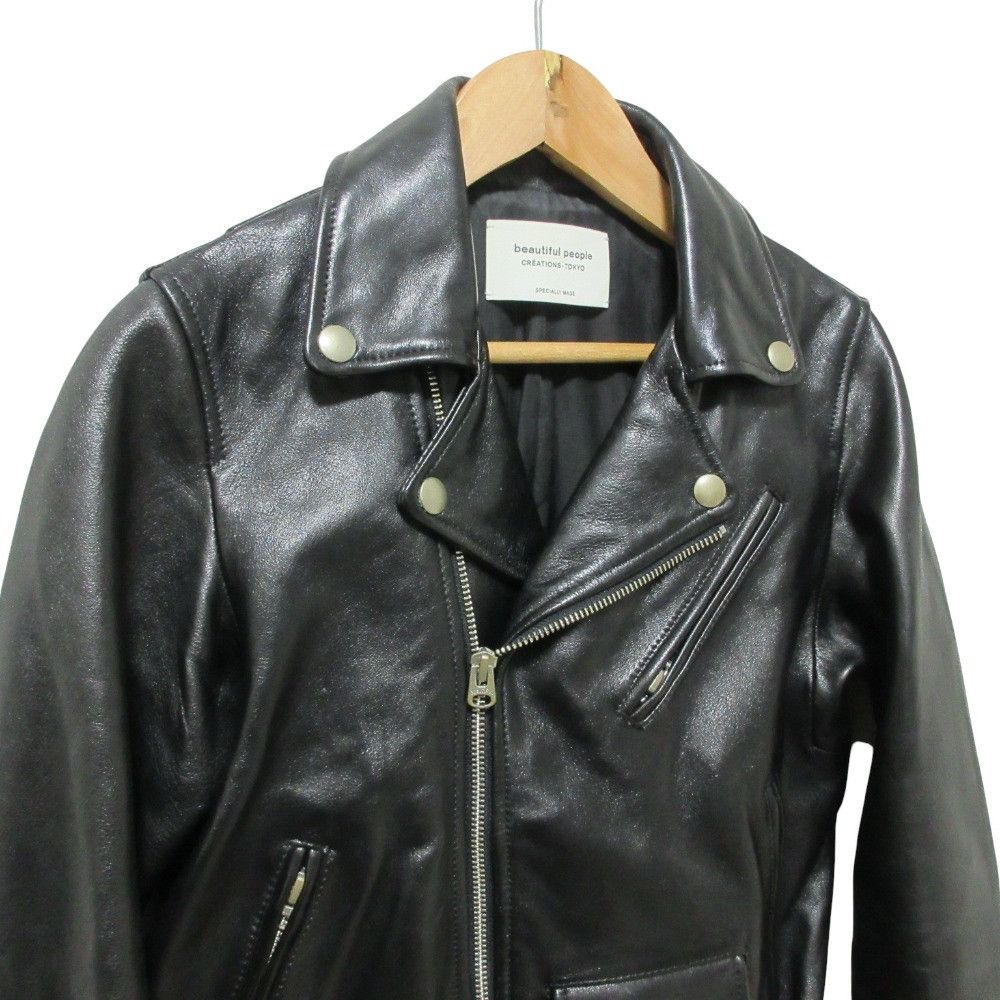 Other Other beautiful people vintage leather riders jacket Leather Outerwear 1000402411 DUTY FREE for USA Size ONE SIZE - 4 Thumbnail