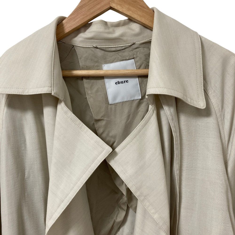 Other Other ebure Manard Twill Flare Trench Coat Textile Outerwear 3110200021 DUTY FREE for USA Size ONE SIZE - 4 Thumbnail