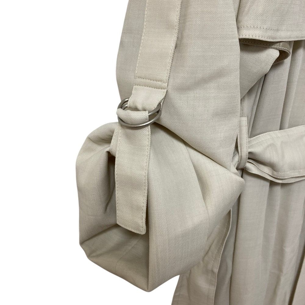 Other Other ebure Manard Twill Flare Trench Coat Textile Outerwear 3110200021 DUTY FREE for USA Size ONE SIZE - 7 Thumbnail