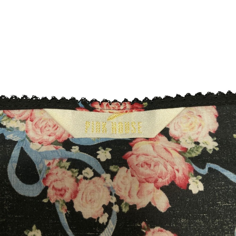 Other Other PINK HOUSE Rose Print Midi Dress Textile Dresses A2103FA652 DUTY FREE for USA Size ONE SIZE - 7 Thumbnail
