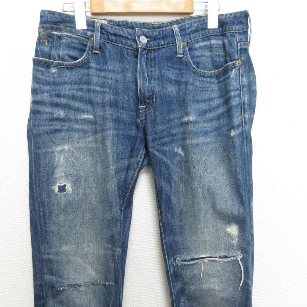 Ralph Lauren Ralph Lauren Polo Ralph Lauren ASTOR BOYFRIEND Jeans Textile Jeans DUTY FREE for USA Size ONE SIZE - 3 Thumbnail