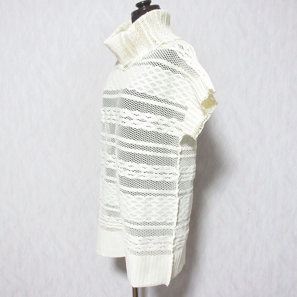Issey Miyake Issey Miyake Pleats Please Issey Miyake A-POC INSIDE Mesh Turtleneck Top Textile Tops PP04LK942 DUTY FREE for USA Size ONE SIZE - 3 Thumbnail