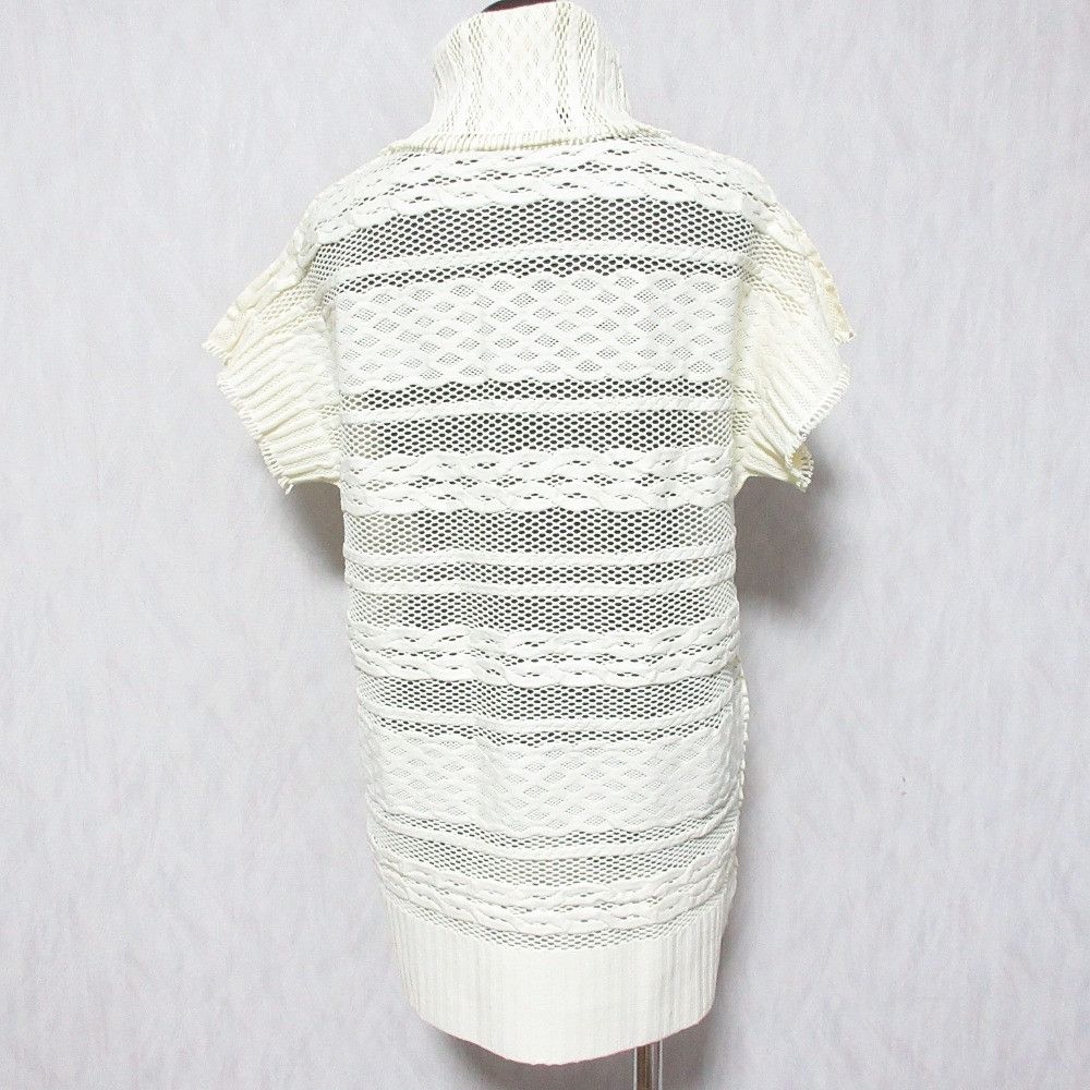 Issey Miyake Issey Miyake Pleats Please Issey Miyake A-POC INSIDE Mesh Turtleneck Top Textile Tops PP04LK942 DUTY FREE for USA Size ONE SIZE - 2 Thumbnail