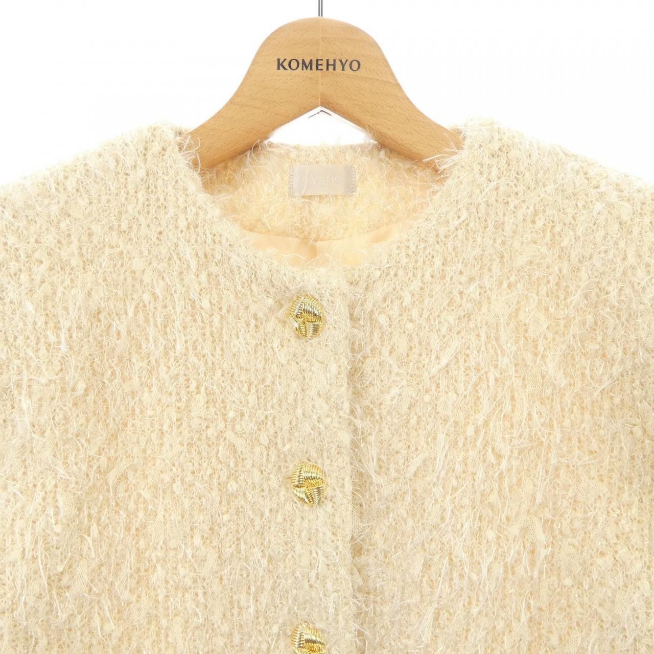 Other Other Cygne CYJ-J003 Cardigan Textile Tops CYJ-J003 DUTY FREE for USA Size ONE SIZE - 5 Thumbnail
