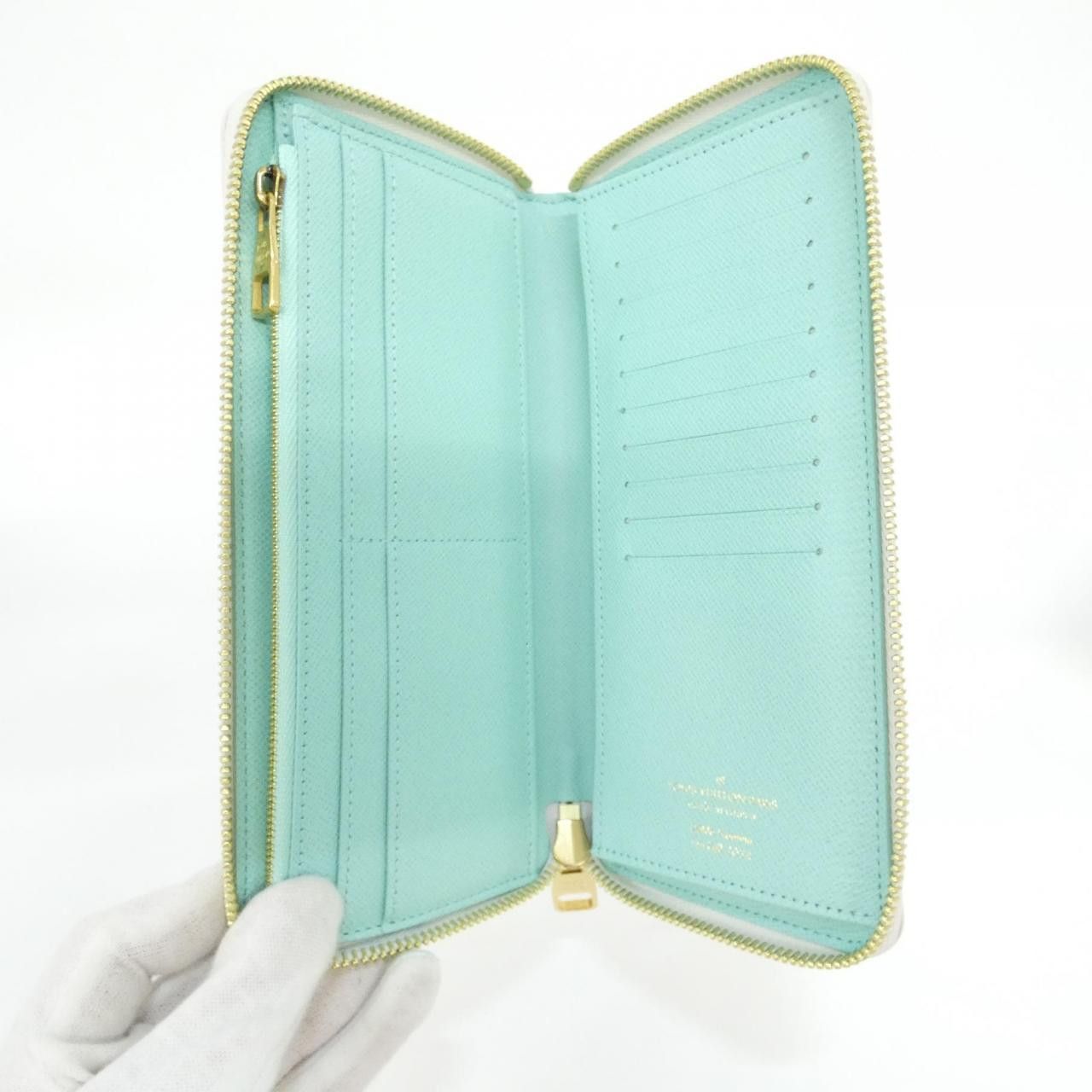 Louis Vuitton Louis Vuitton Louis Vuitton Damier Heritage Long Wallet Textile Long Wallet N40675 DUTY FREE for USA Size ONE SIZE - 4 Thumbnail