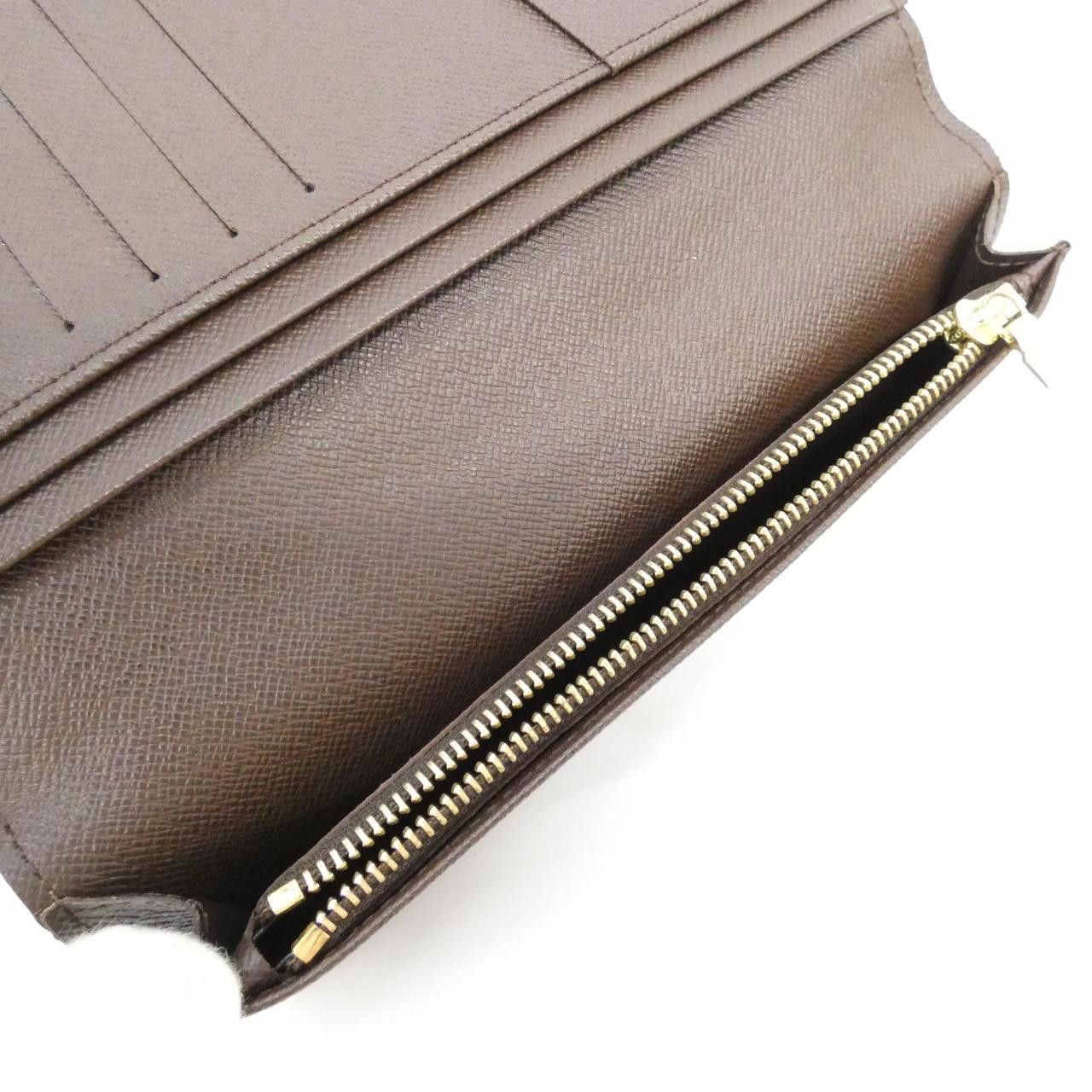 Louis Vuitton Louis Vuitton Louis Vuitton Portefeuille Brazza Damier Wallet Textile Long Wallet N60017 DUTY FREE for USA Size ONE SIZE - 6 Thumbnail