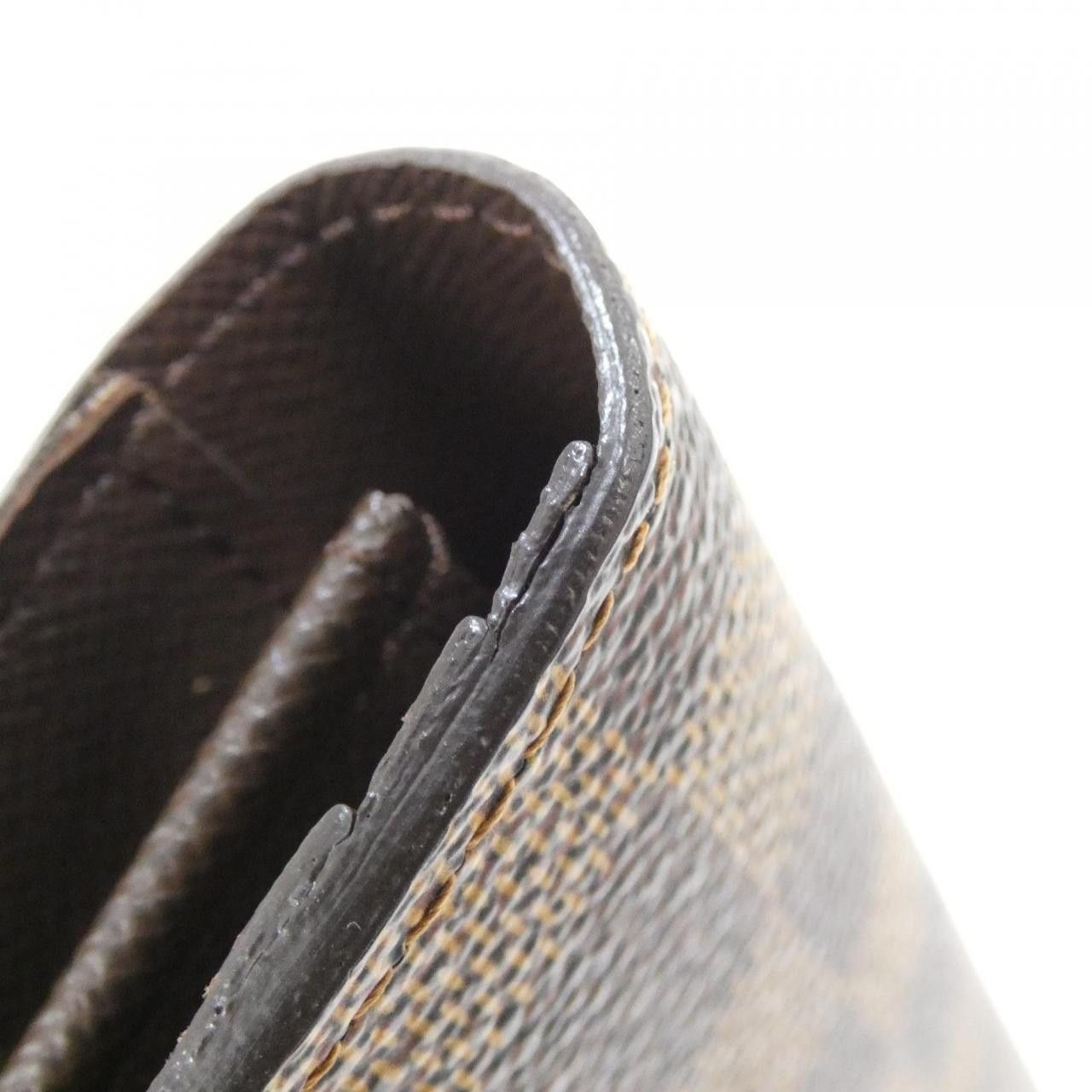 Louis Vuitton Louis Vuitton Louis Vuitton Portefeuille Brazza Damier Wallet Textile Long Wallet N60017 DUTY FREE for USA Size ONE SIZE - 2 Thumbnail