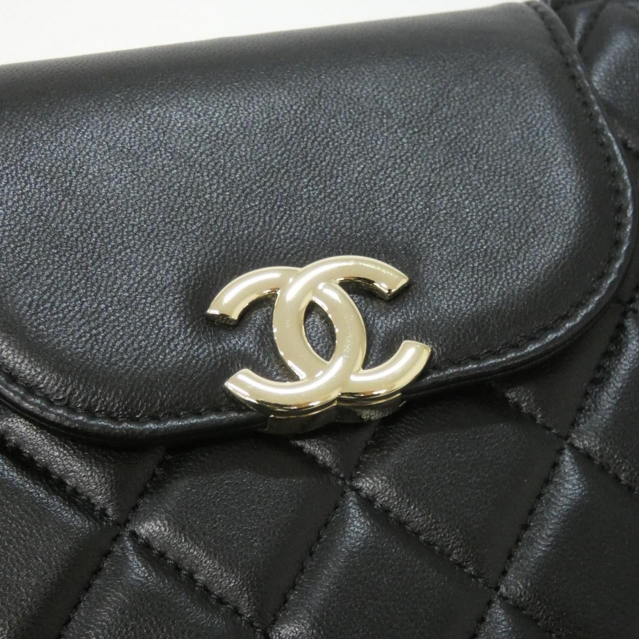 Chanel Chanel Chanel Lambskin Pouch Leather Other AP3634 DUTY FREE for USA Size ONE SIZE - 4 Thumbnail