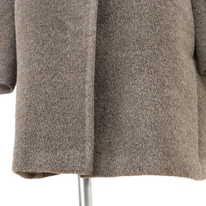 Max Mara MaxMara MaxMara Alpaca Wool Coat Textile Outerwear DUTY FREE for USA Size ONE SIZE - 11 Thumbnail