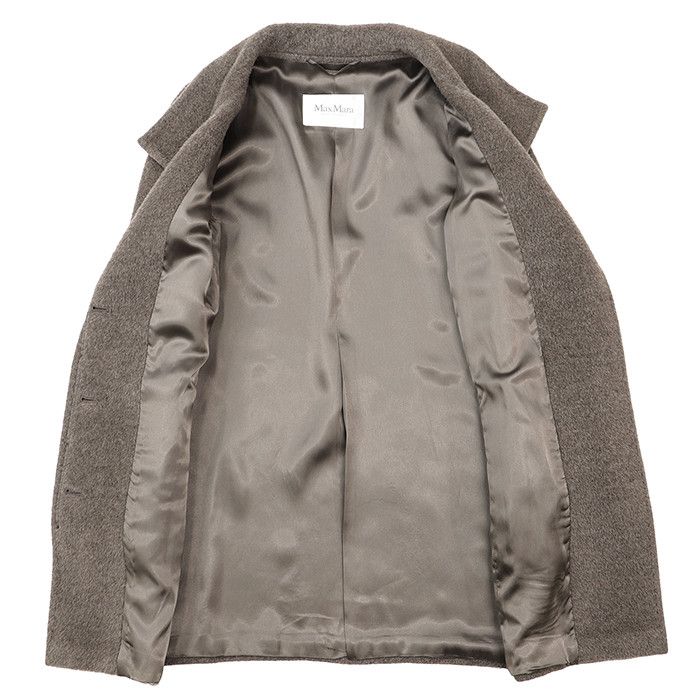 Max Mara MaxMara MaxMara Alpaca Wool Coat Textile Outerwear DUTY FREE for USA Size ONE SIZE - 8 Thumbnail