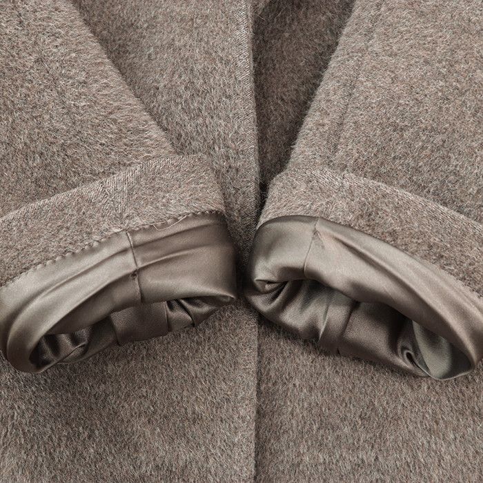 Max Mara MaxMara MaxMara Alpaca Wool Coat Textile Outerwear DUTY FREE for USA Size ONE SIZE - 6 Thumbnail