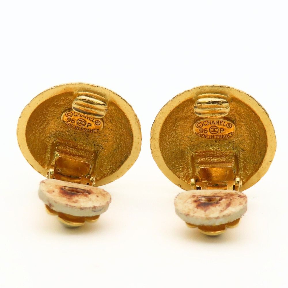 Chanel Chanel Chanel COCO Mark Earrings Metal Earrings DUTY FREE for USA Size ONE SIZE - 3 Thumbnail