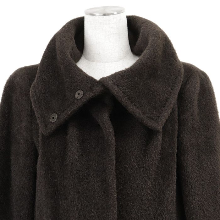 Max Mara MaxMara MaxMara Alpaca Wool Coat Textile Outerwear DUTY FREE for USA Size ONE SIZE - 2 Thumbnail