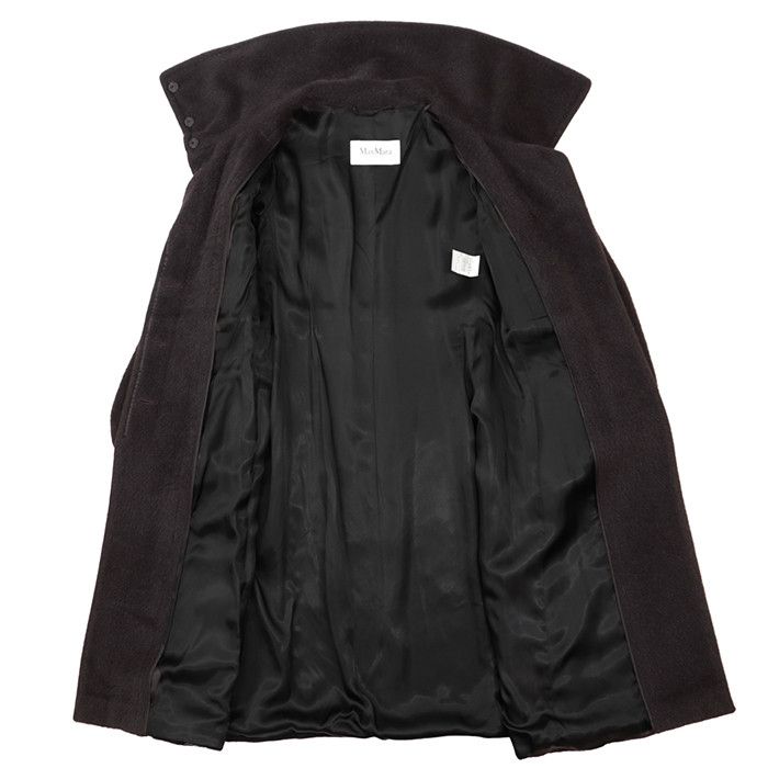 Max Mara MaxMara MaxMara Alpaca Wool Coat Textile Outerwear DUTY FREE for USA Size ONE SIZE - 7 Thumbnail