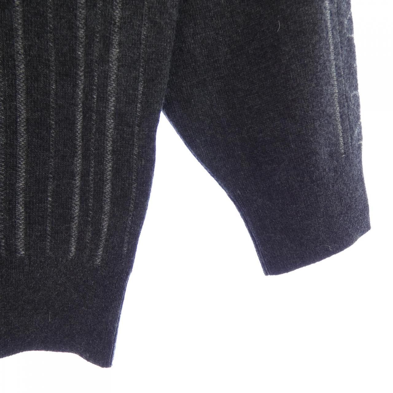 Hermes Hermes Hermes Cashmere Knit Textile Tops DUTY FREE for USA Size ONE SIZE - 6 Thumbnail