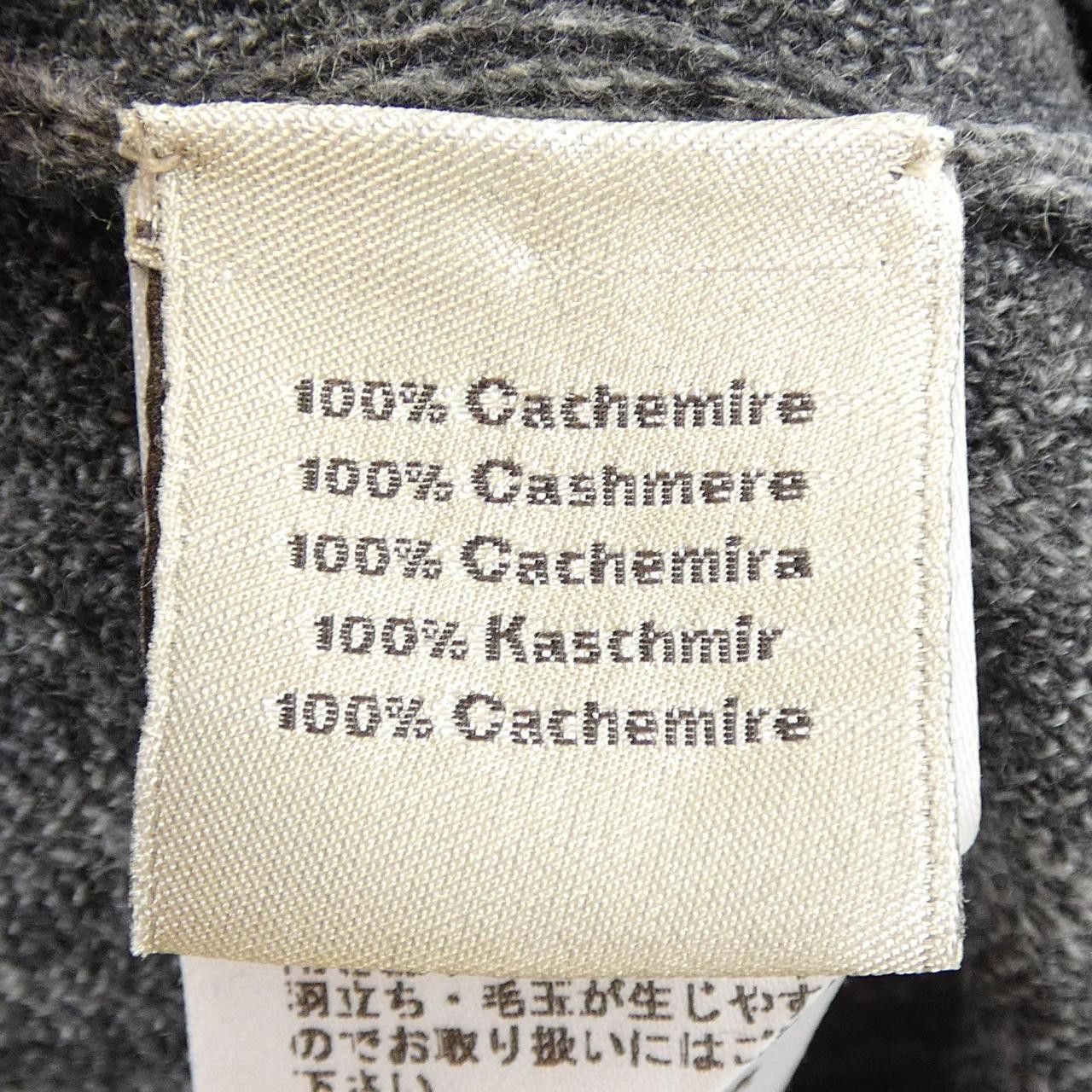 Hermes Hermes Hermes Cashmere Knit Textile Tops DUTY FREE for USA Size ONE SIZE - 3 Thumbnail