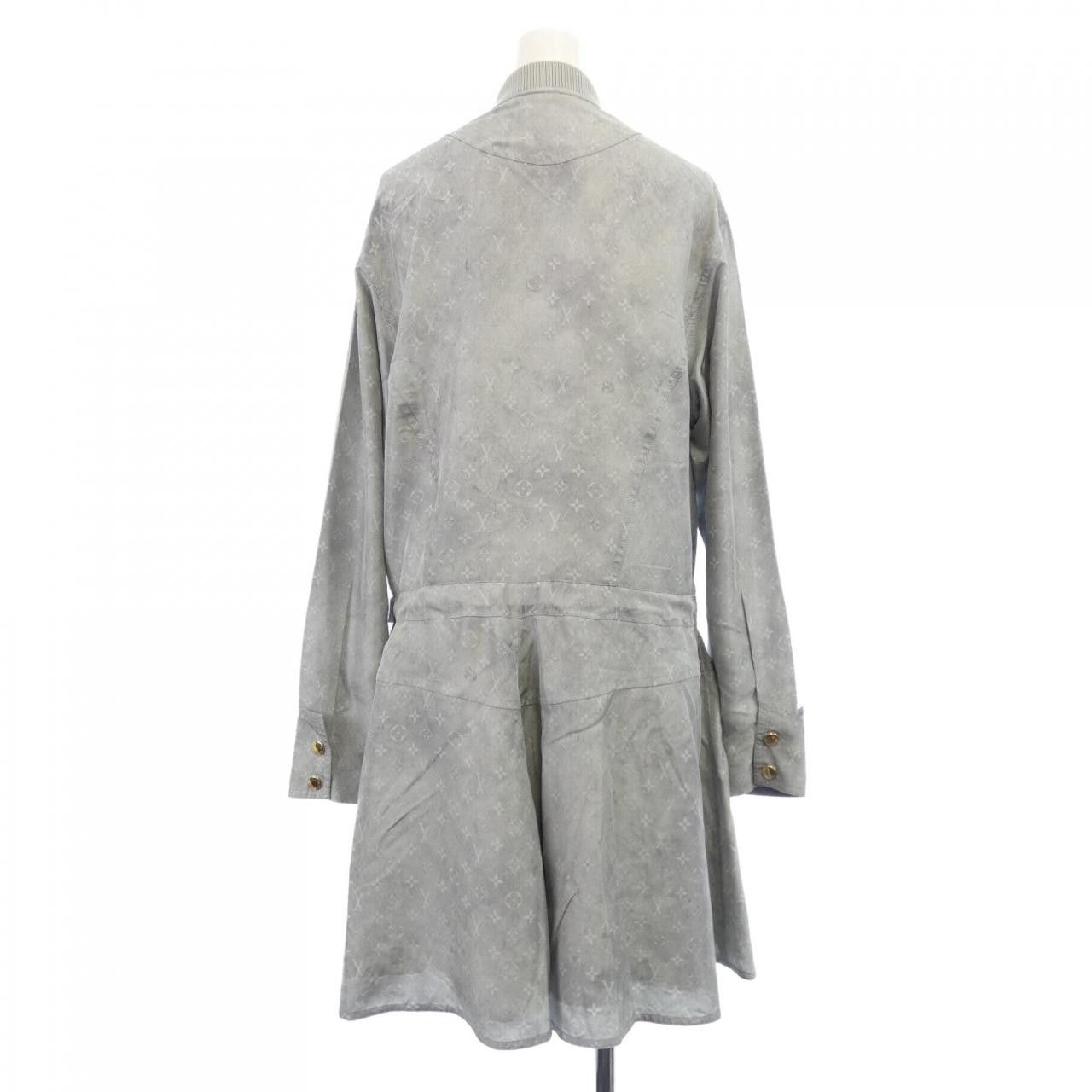 Louis Vuitton Louis Vuitton Louis Vuitton Silk Dress Textile Dresses FLDR35D96 DUTY FREE for USA Size ONE SIZE - 2 Thumbnail