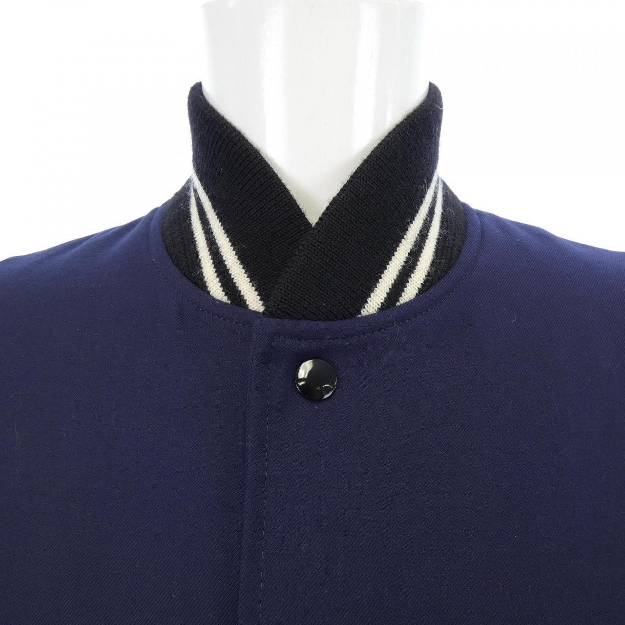 Yves Saint Laurent Yves Saint Laurent Saint Laurent Teddy Jacket Textile Outerwear 354718 YYL09 DUTY FREE for USA Size ONE SIZE - 5 Thumbnail