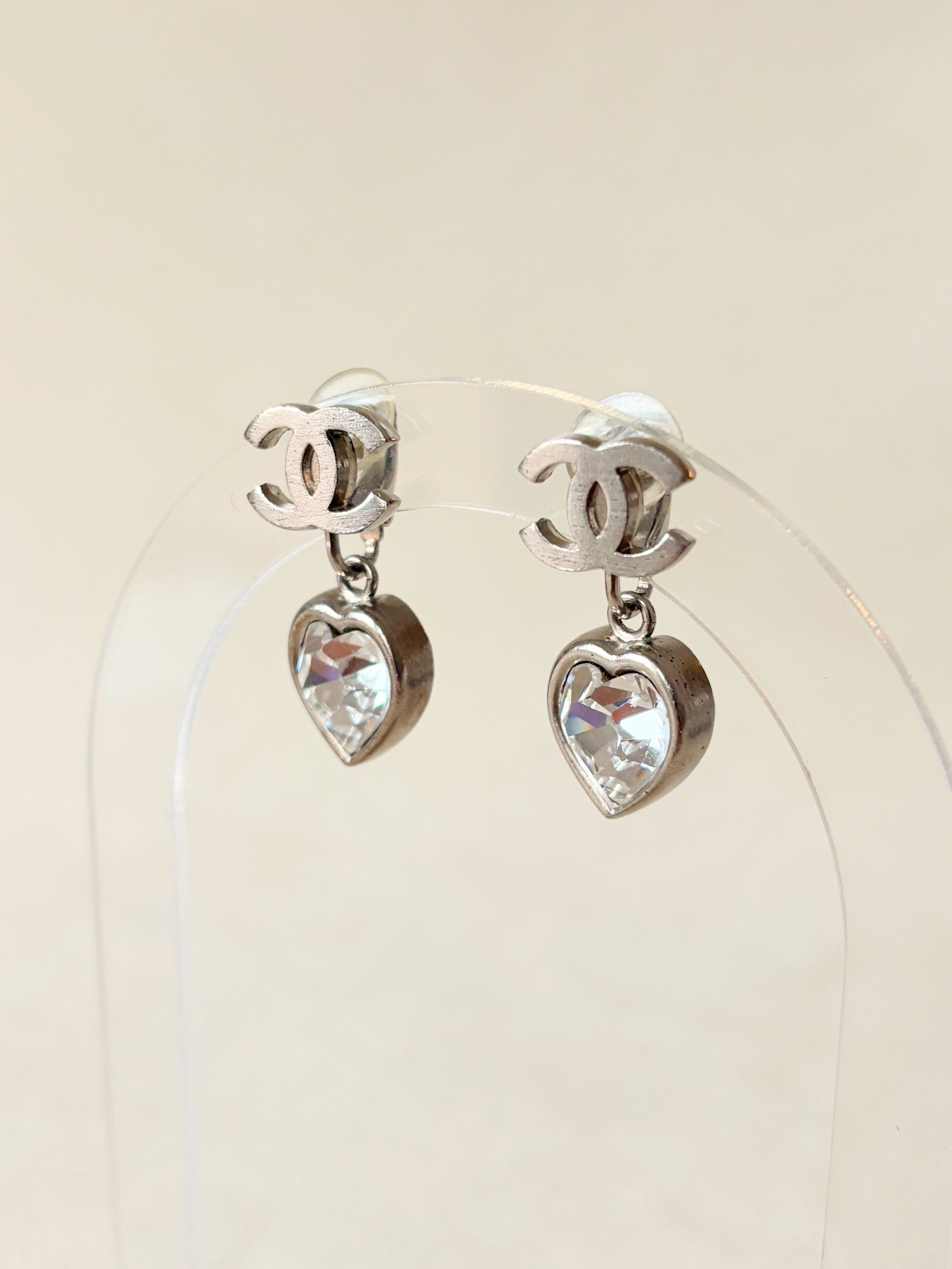 Chanel Boucles d'oreilles coeurs Size ONE SIZE - 4 Thumbnail