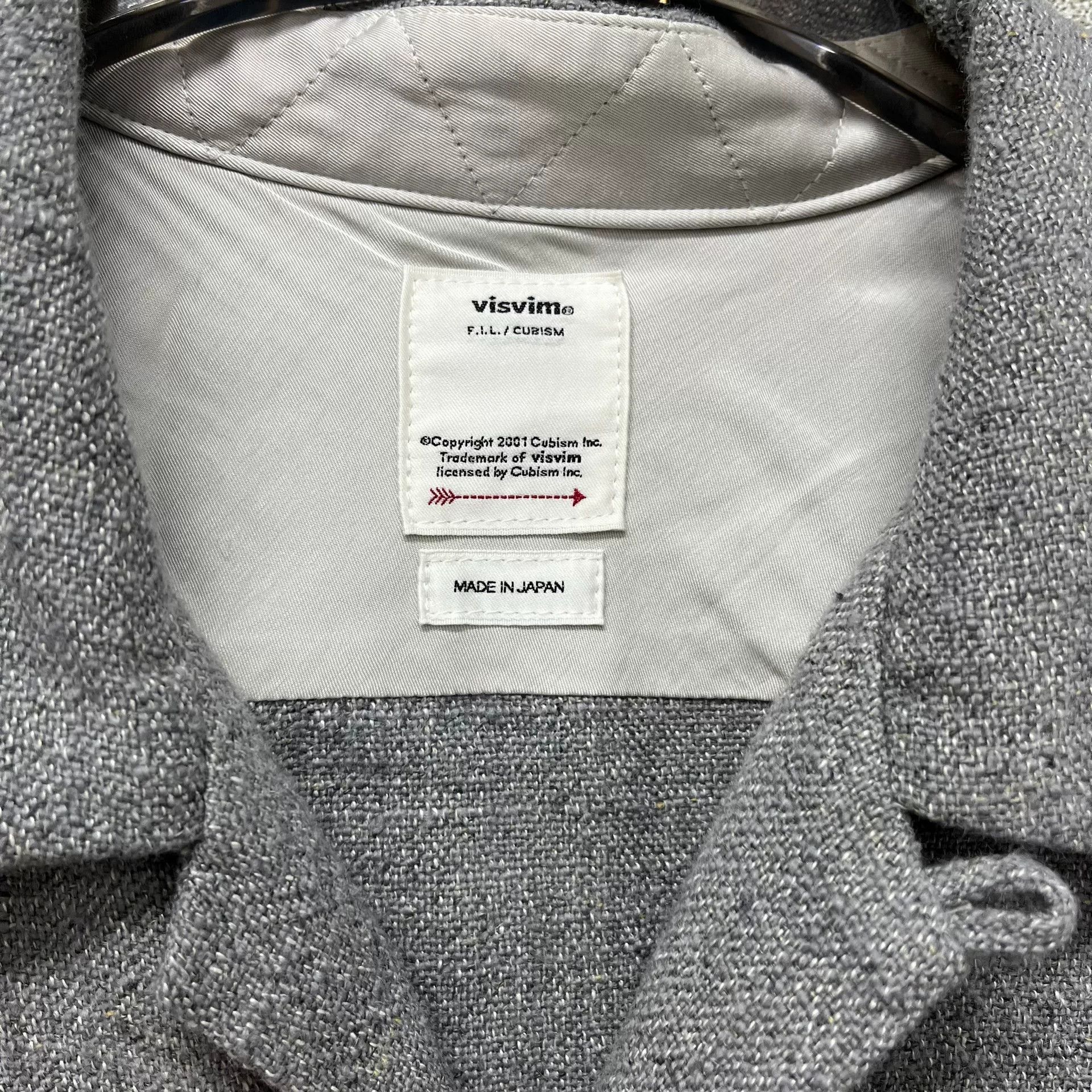 Visvim Visvim Gray Cuban Collar Button-Up Shirt Size US M / EU 48-50 / 2 - 3 Thumbnail