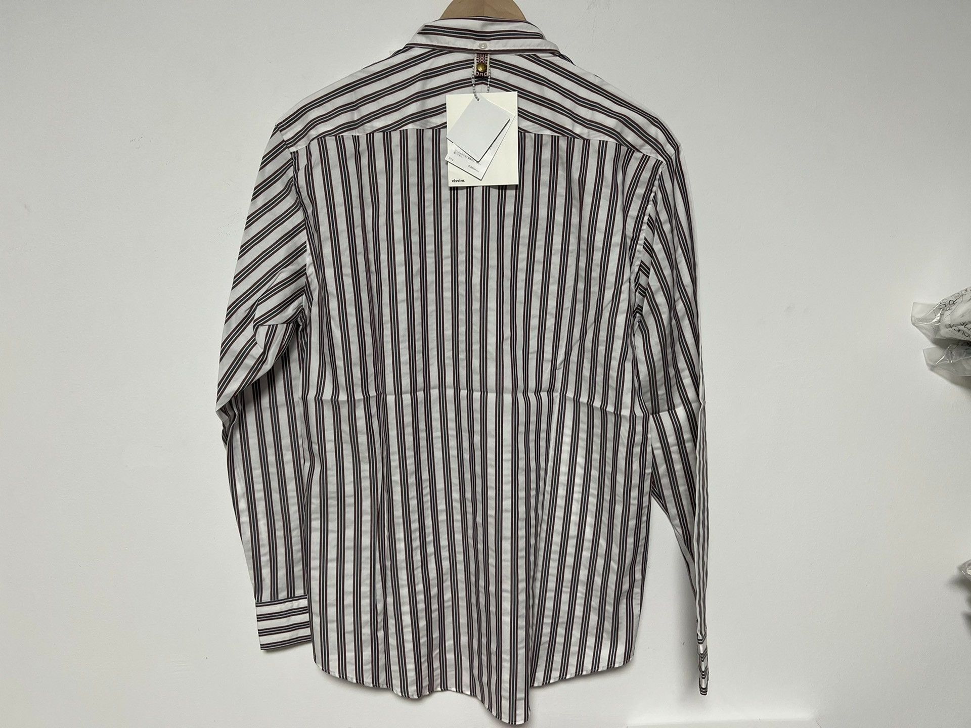 Visvim visvim v+v b.d Striped Shirt Size US L / EU 52-54 / 3 - 3 Thumbnail