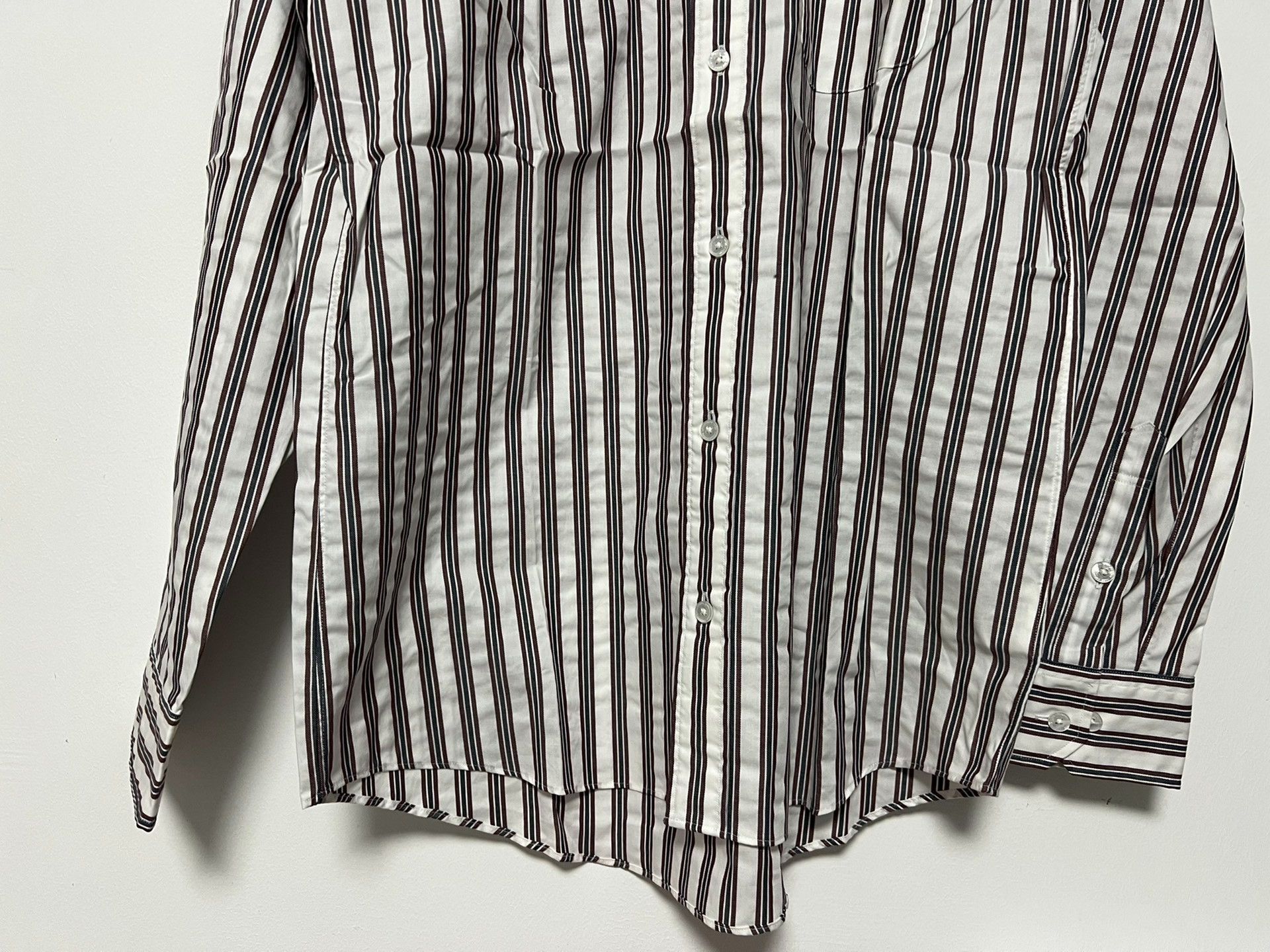 Visvim visvim v+v b.d Striped Shirt Size US L / EU 52-54 / 3 - 5 Thumbnail