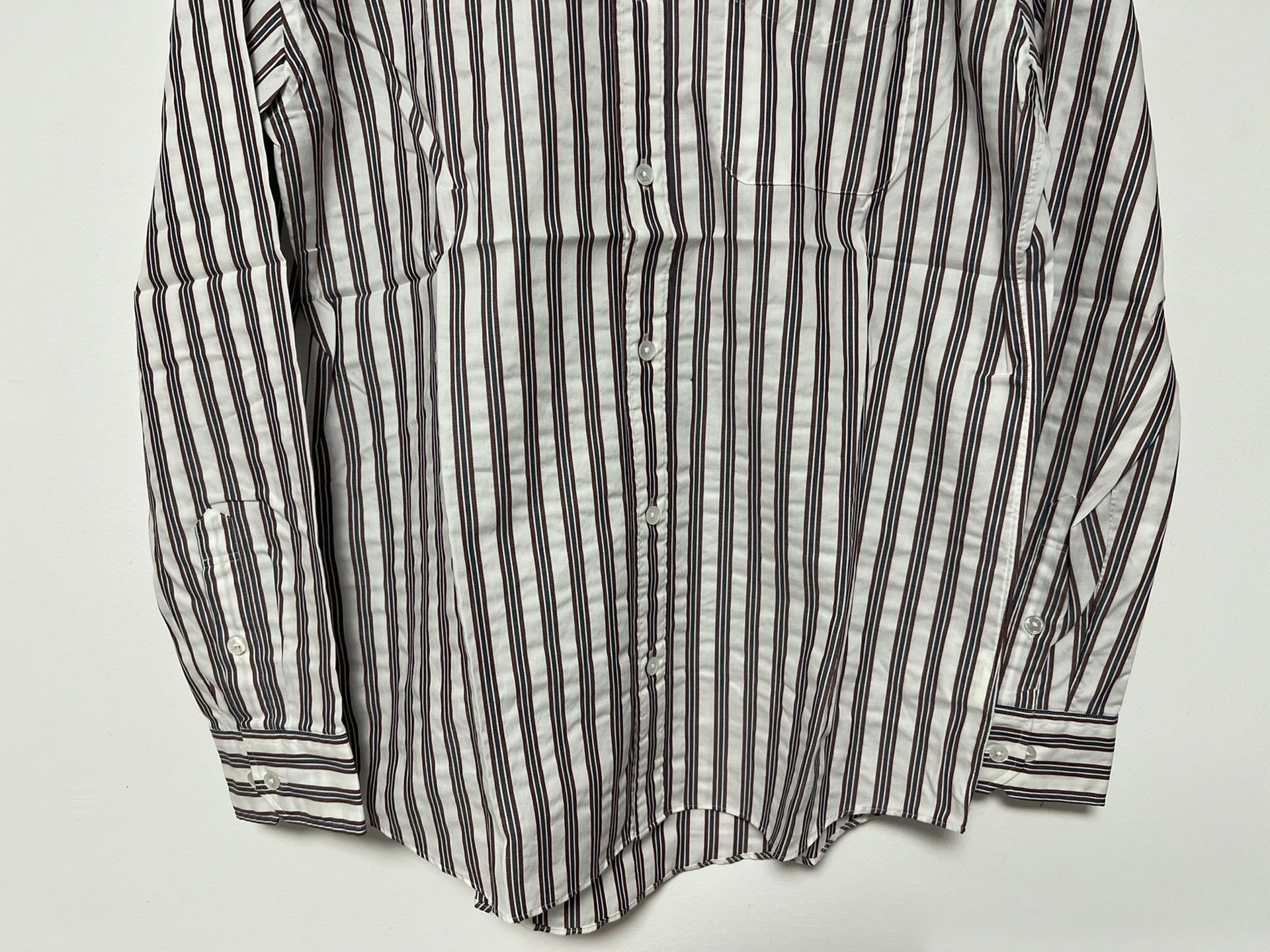 Visvim visvim v+v b.d Striped Shirt Size US L / EU 52-54 / 3 - 2 Thumbnail