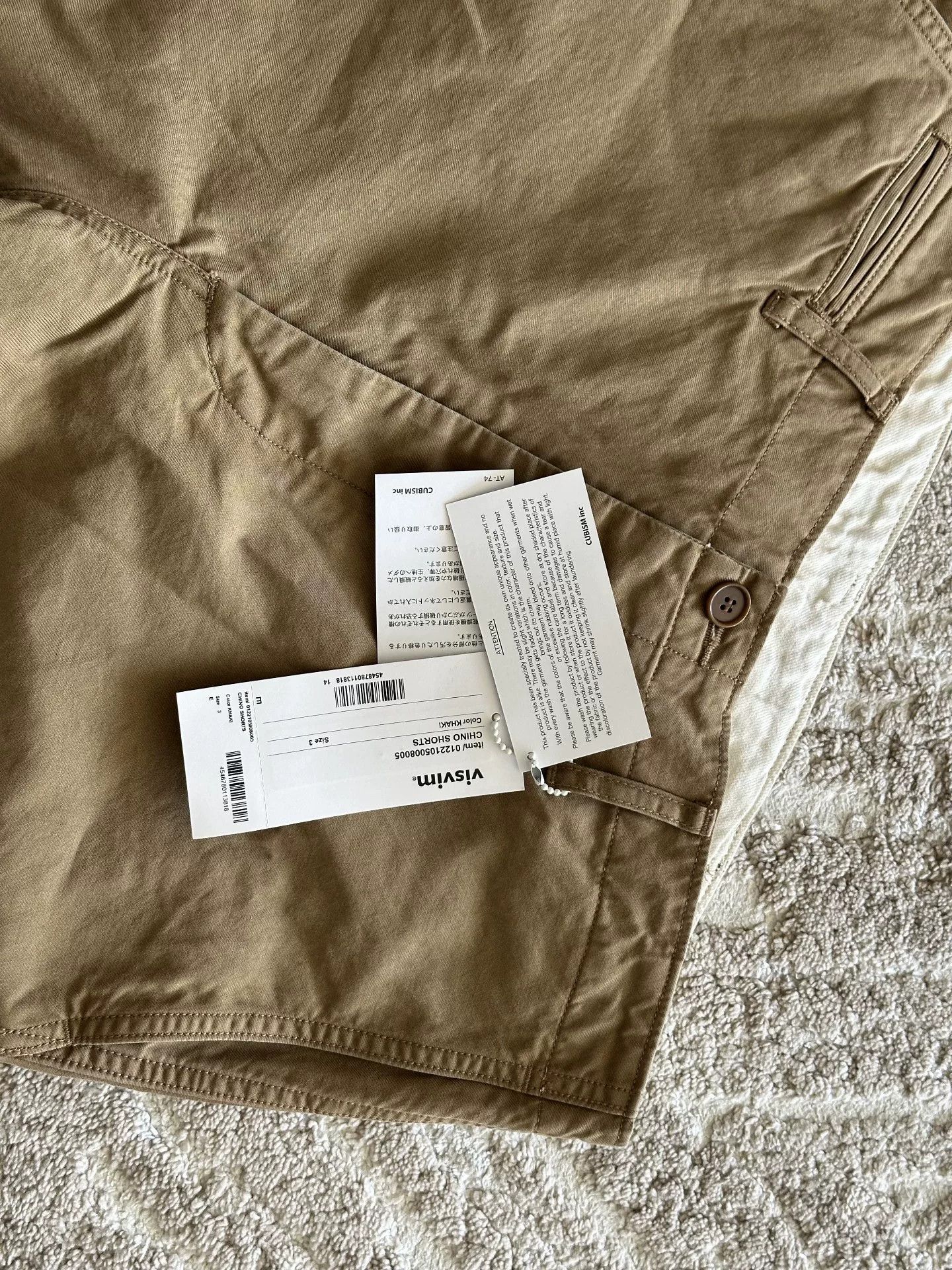 Visvim VISVIM 22SS Japan Chino Casual Shorts Size US 30 / EU 46 - 2 Thumbnail