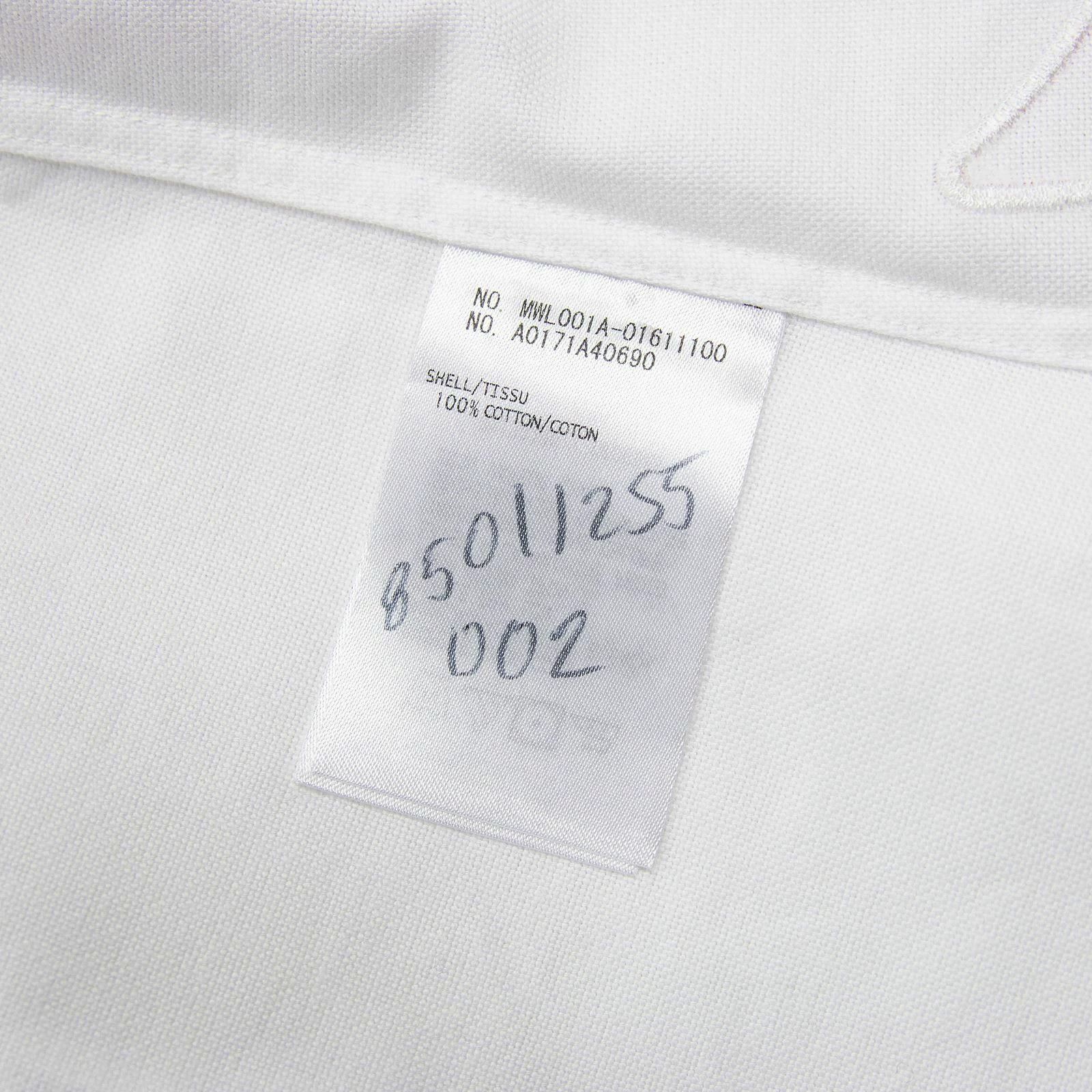 Visvim Thom Browne White Underwater Embroidery Shirt Size US XXS / EU 40 - 8 Thumbnail