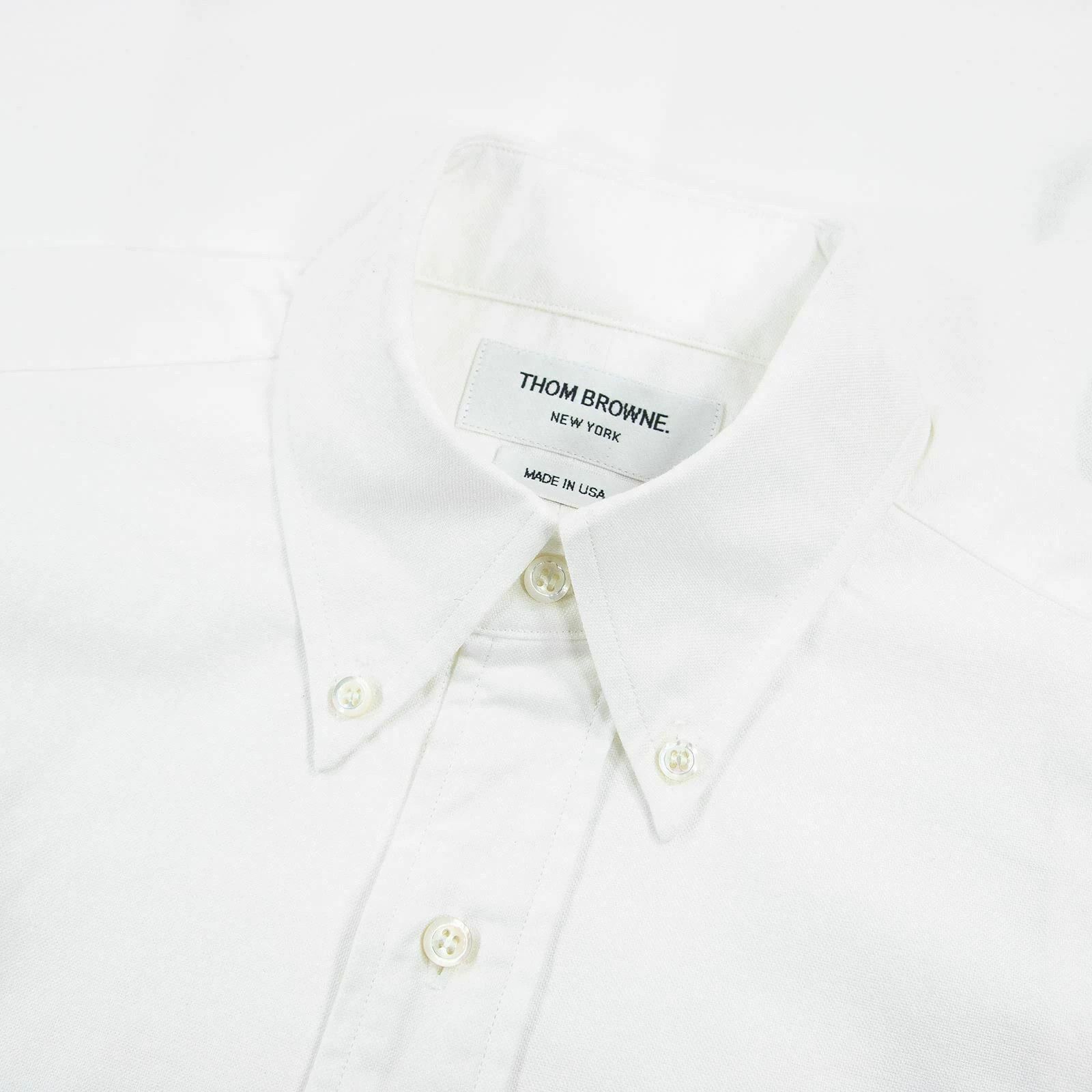 Visvim Thom Browne White Underwater Embroidery Shirt Size US XXS / EU 40 - 5 Thumbnail