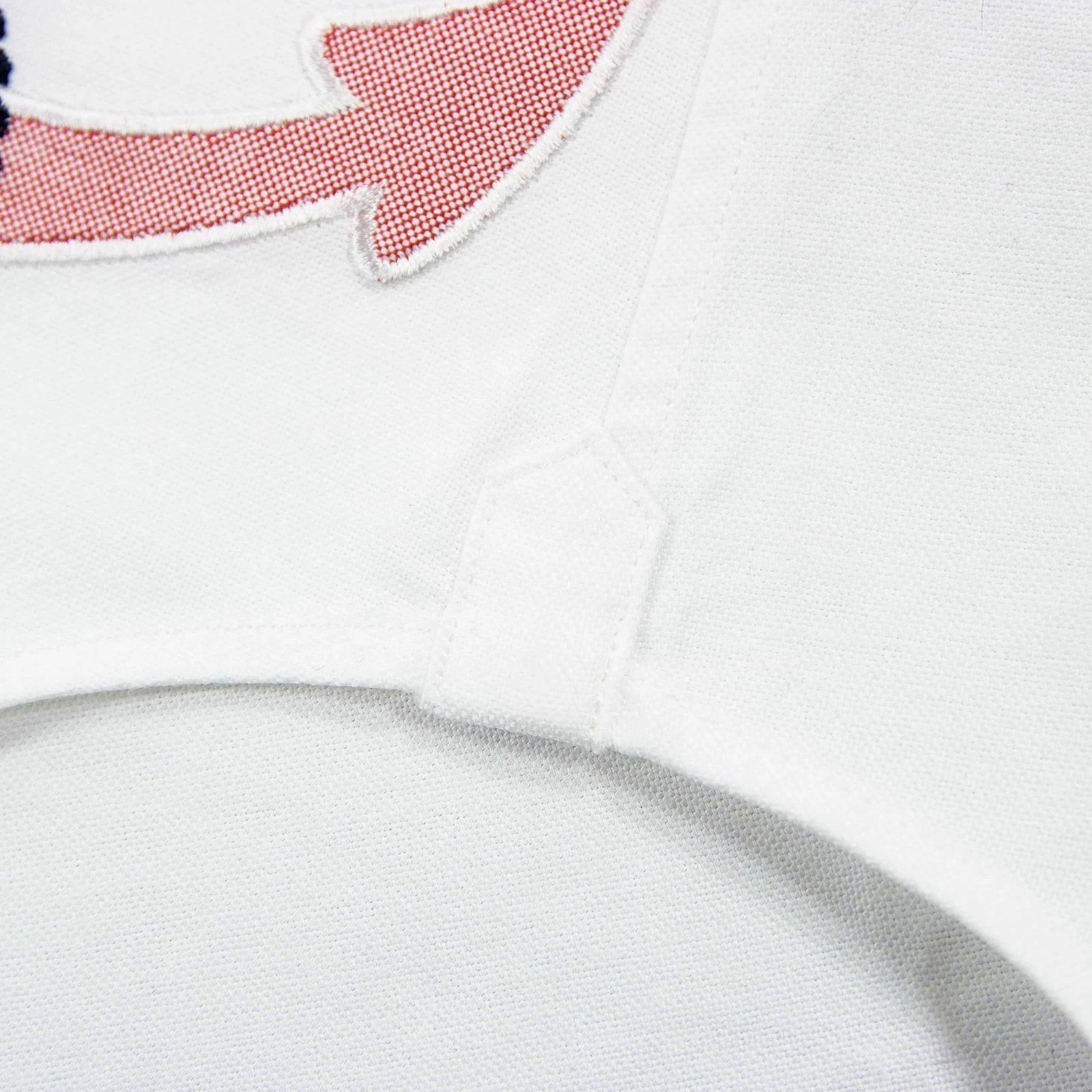 Visvim Thom Browne White Embroidered Shirt Size US XS / EU 42 / 0 - 4 Thumbnail