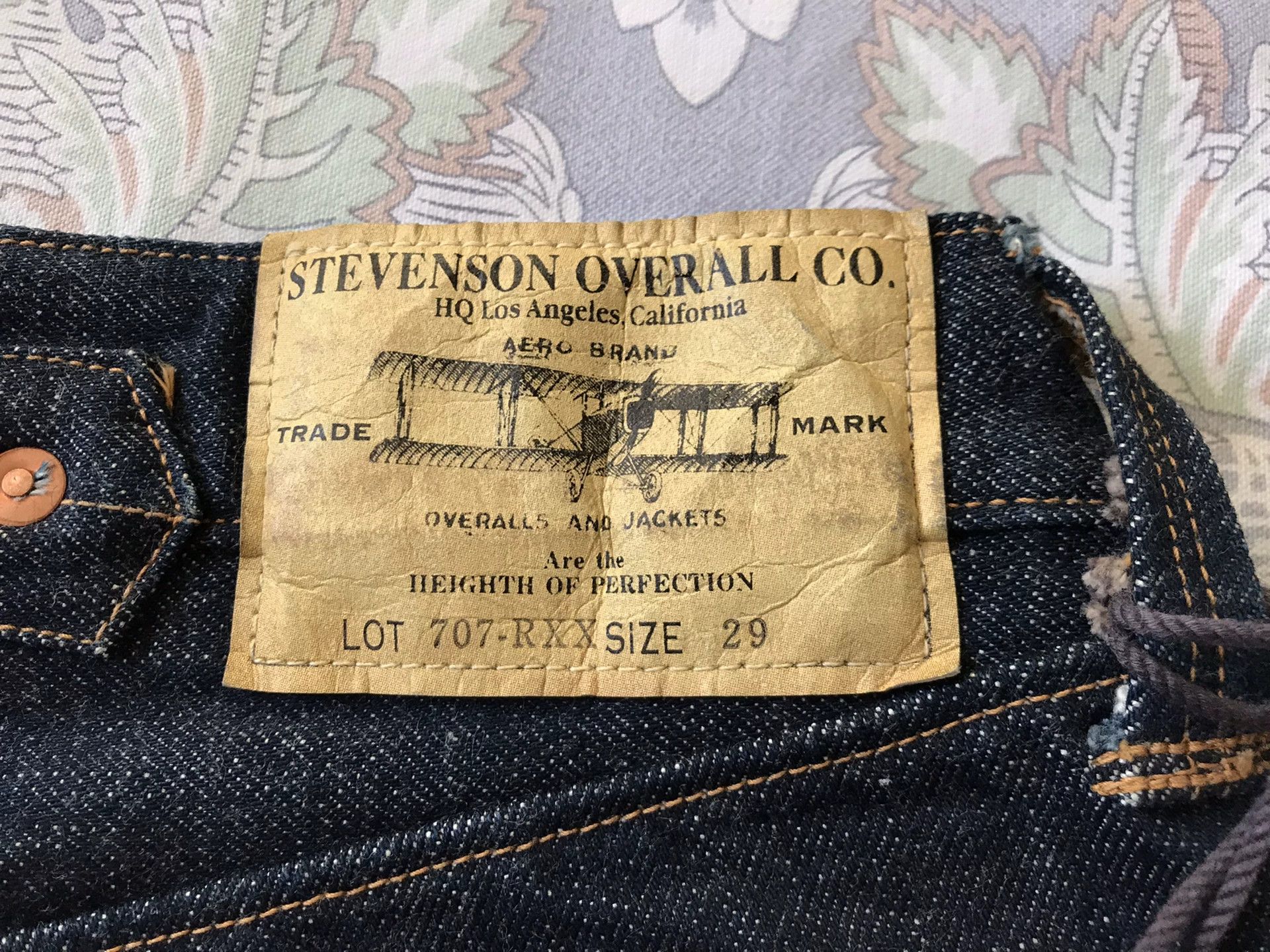Visvim Stevenson Overall 707 Denim Jeans Size US 29 - 8 Thumbnail