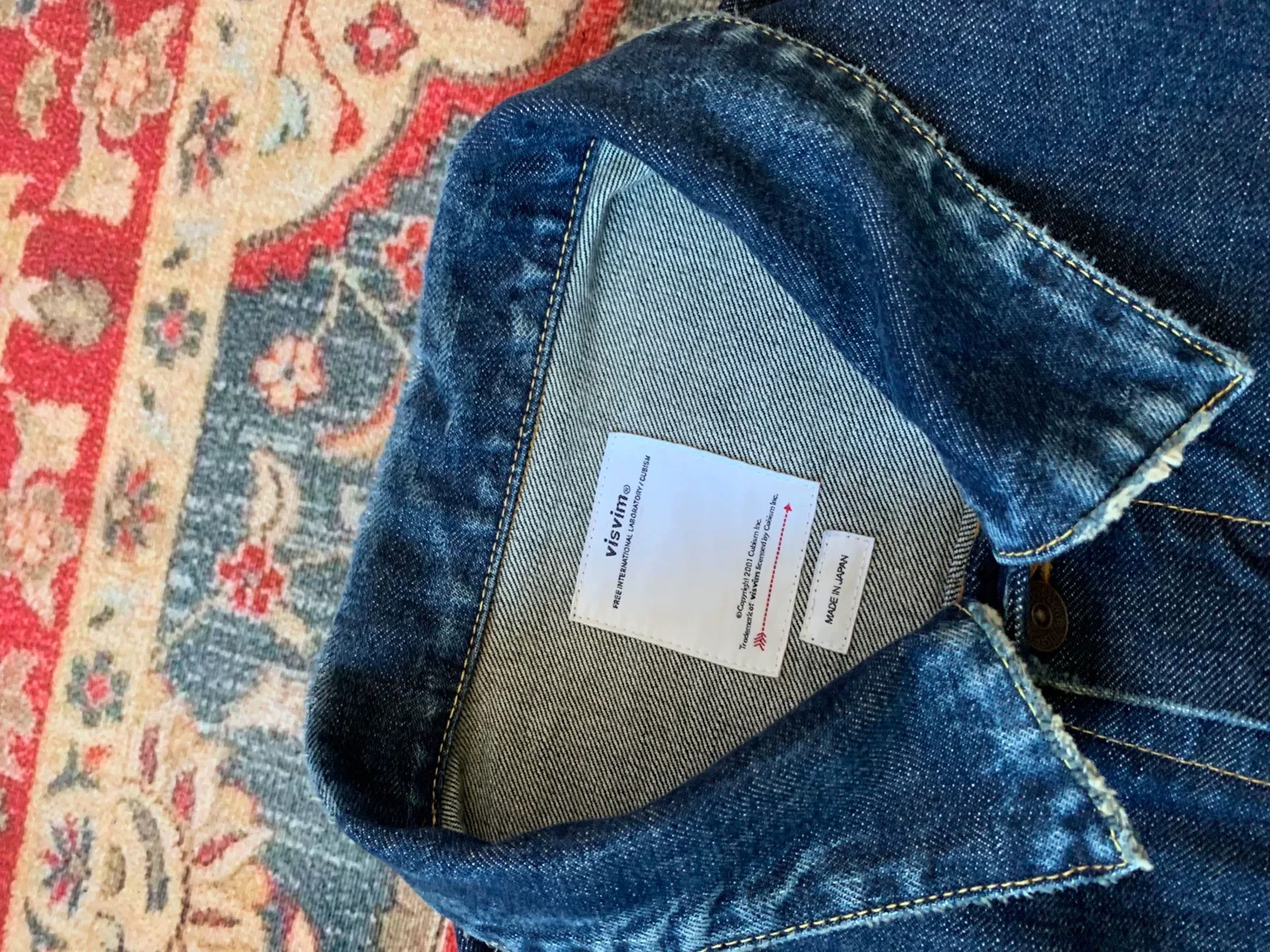 Visvim visvim 101XX JKT Blue Denim Jacket Size US XL / EU 56 / 4 - 3 Thumbnail