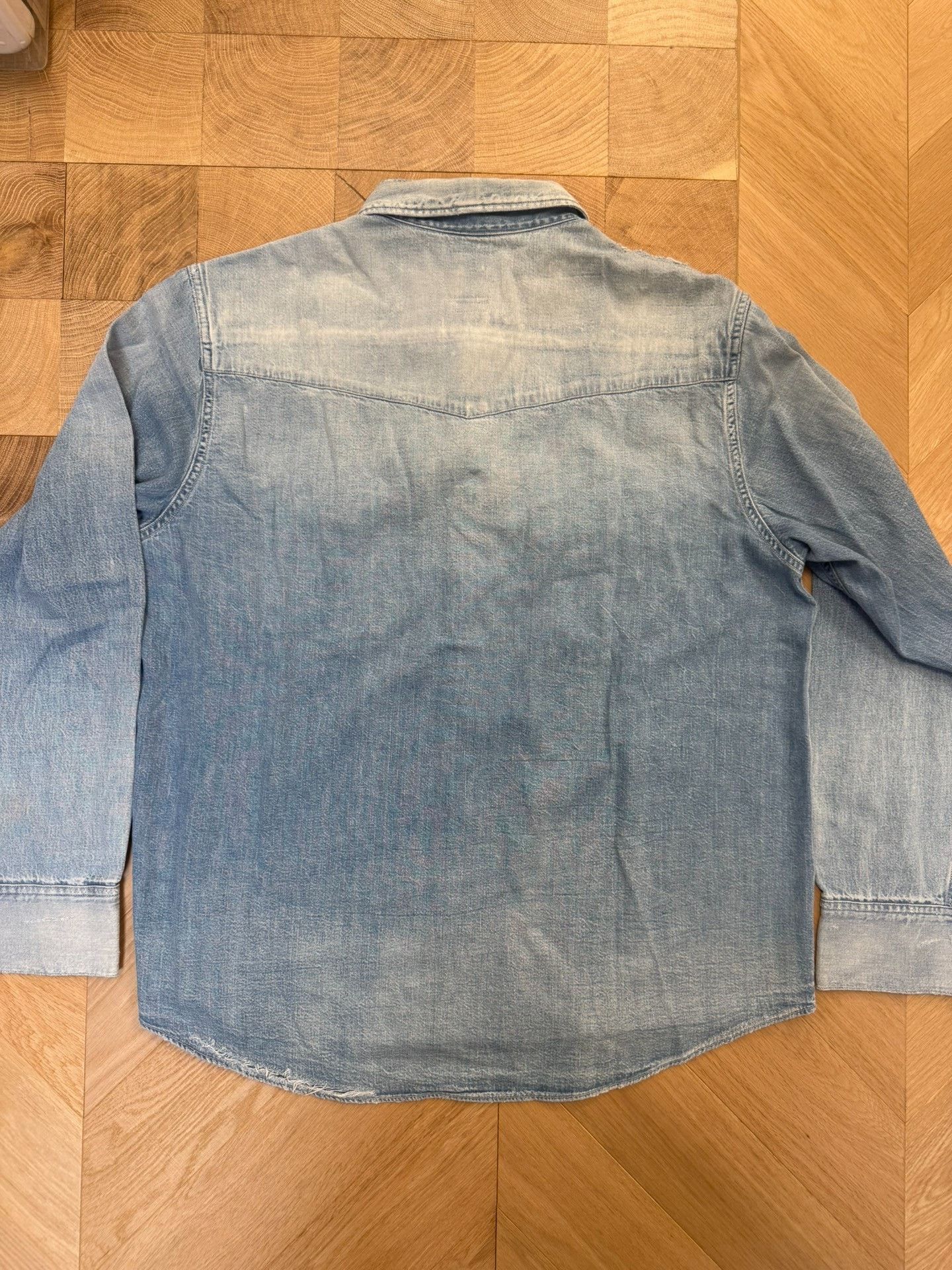 Visvim Visvim 24SS Social Sculpture Denim Shirt Size US L / EU 52-54 / 3 - 7 Thumbnail