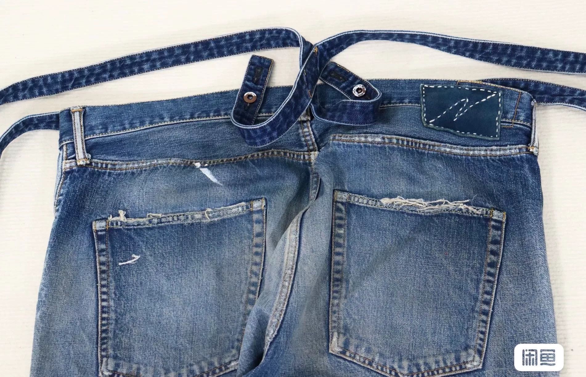 Visvim Visvim 19AW Travailler Braces Jeans Size US 26 / EU 42 - 3 Thumbnail