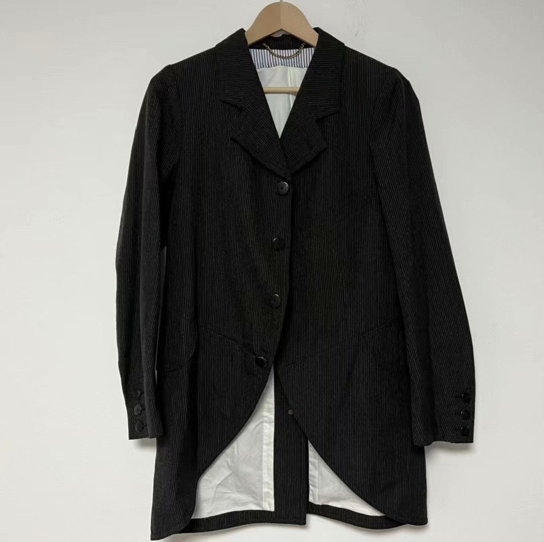 Visvim visvim 17ss Ascot Morning Coat Pinstripe Size US S / EU 44-46 / 1 - 7 Thumbnail