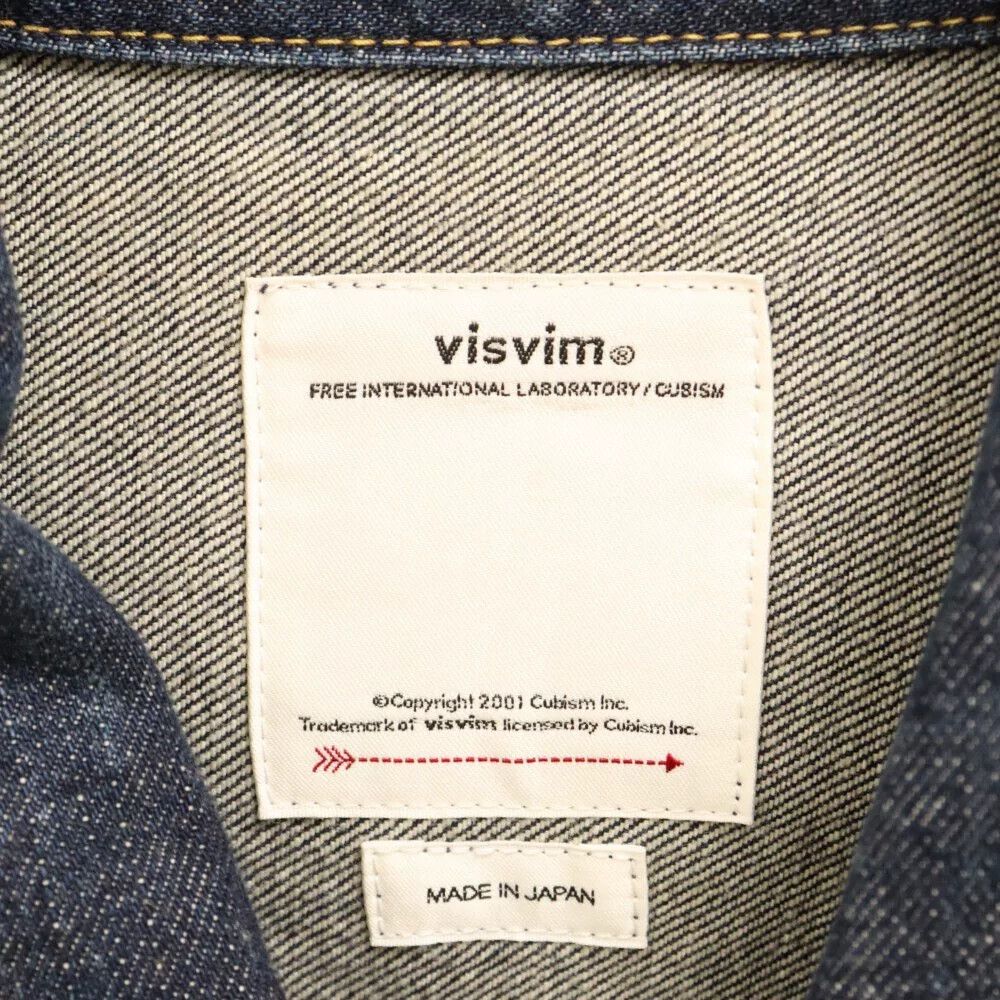 Visvim visvim 21AW 101XX Denim Jacket Size US M / EU 48-50 / 2 - 4 Thumbnail